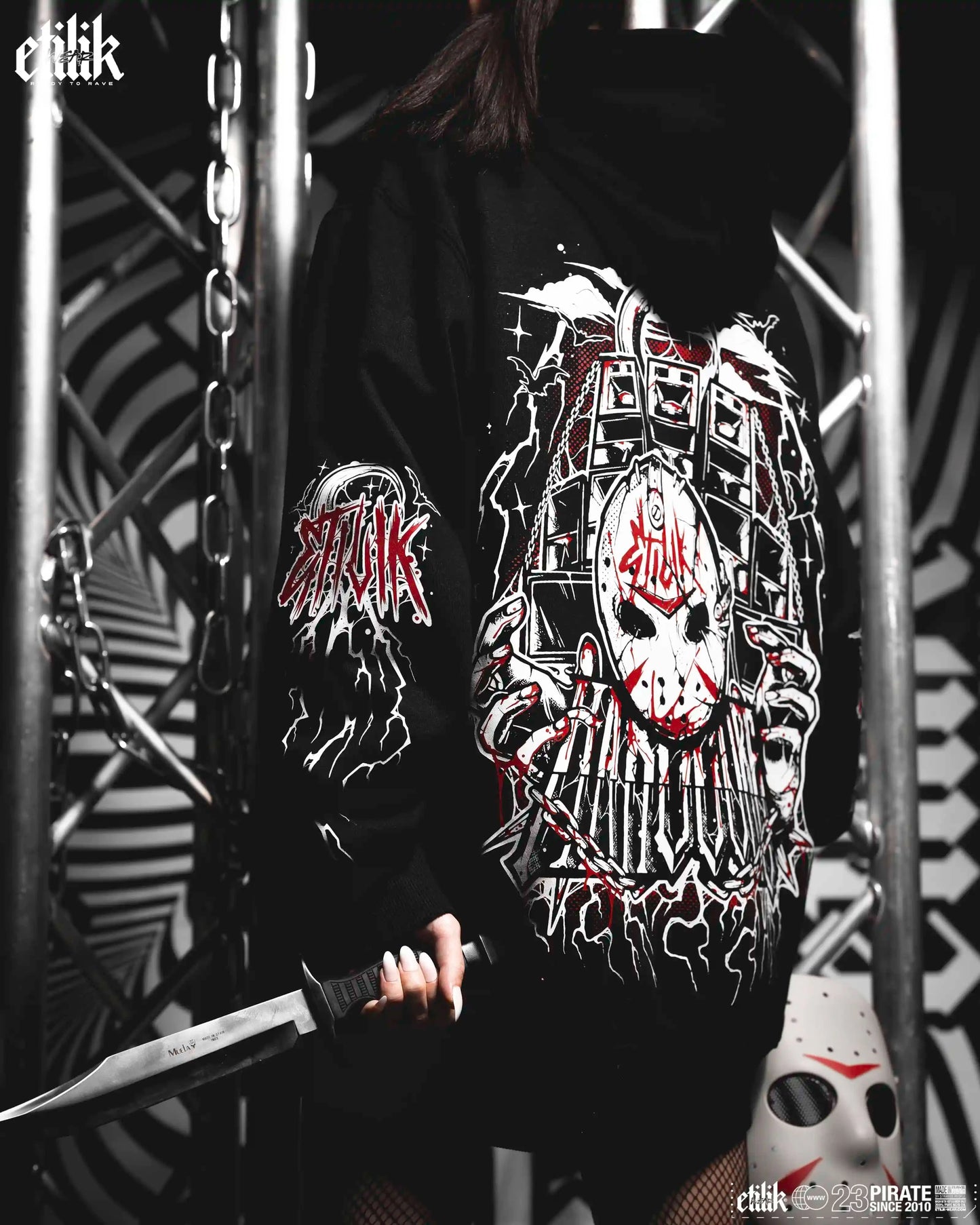 Hardcore v2 - Hoodie - Etilik Wear