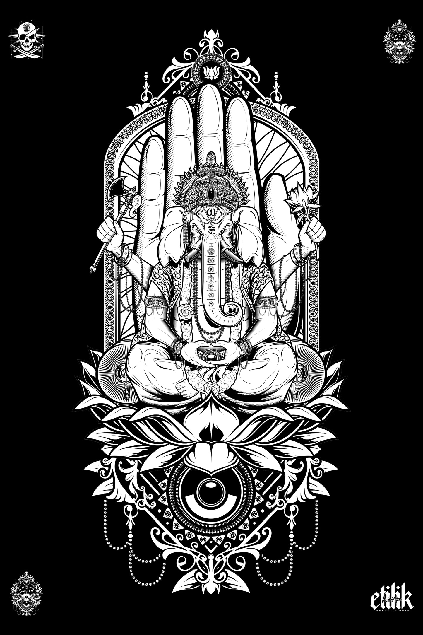 Billx Ganesh - Débardeur Black - Etilik Wear