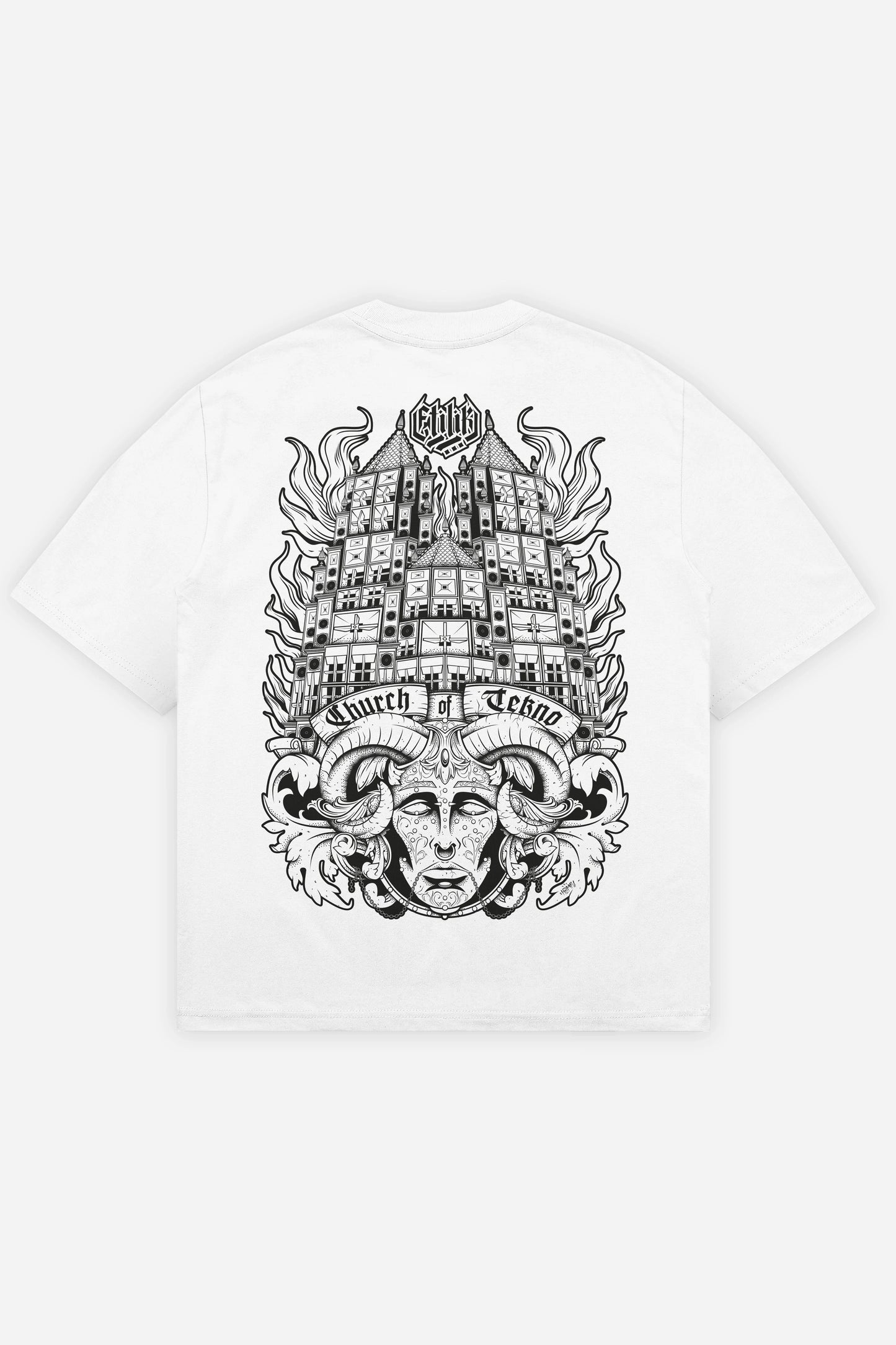 Church Of Tekno blanc