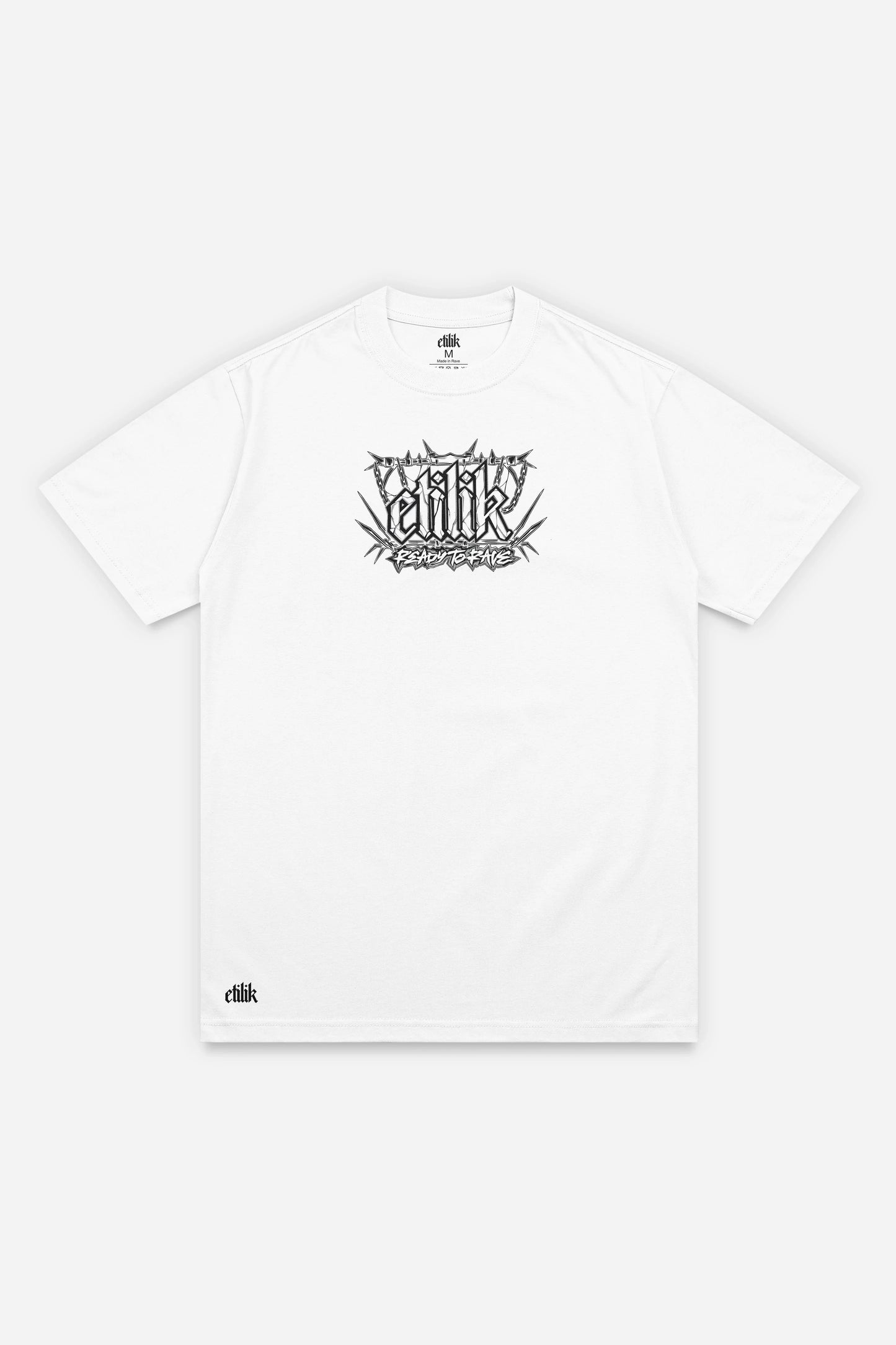 Fury t-shirt blanc face