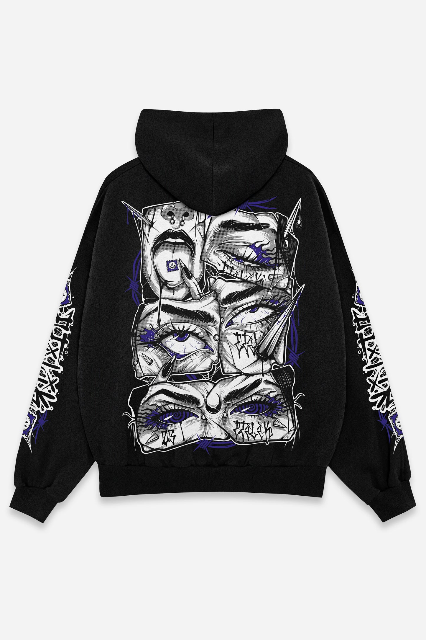 Purple Lysergik - Hoodie - Etilik Wear