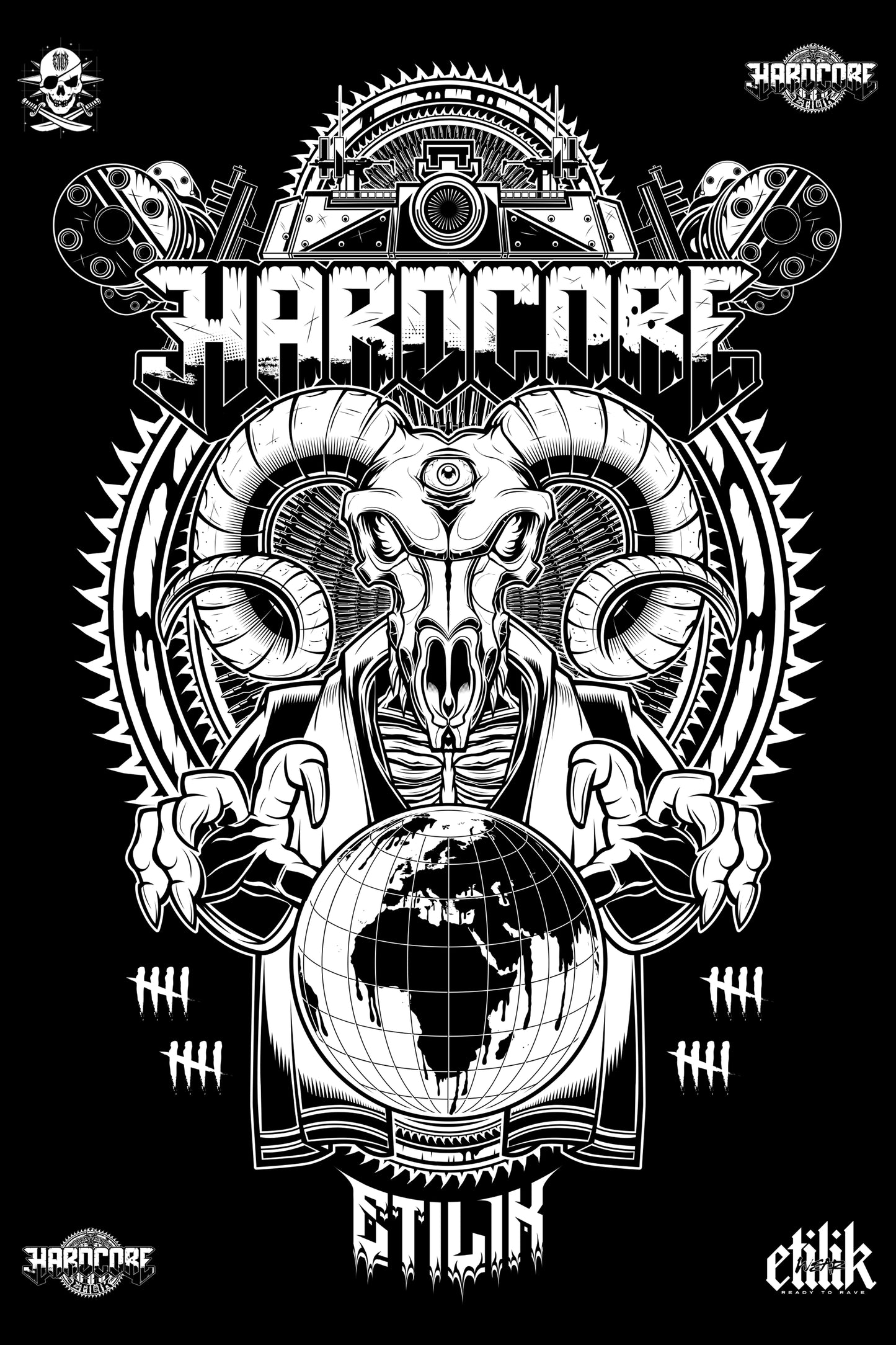 Master HxC - Débardeur Black - Etilik Wear