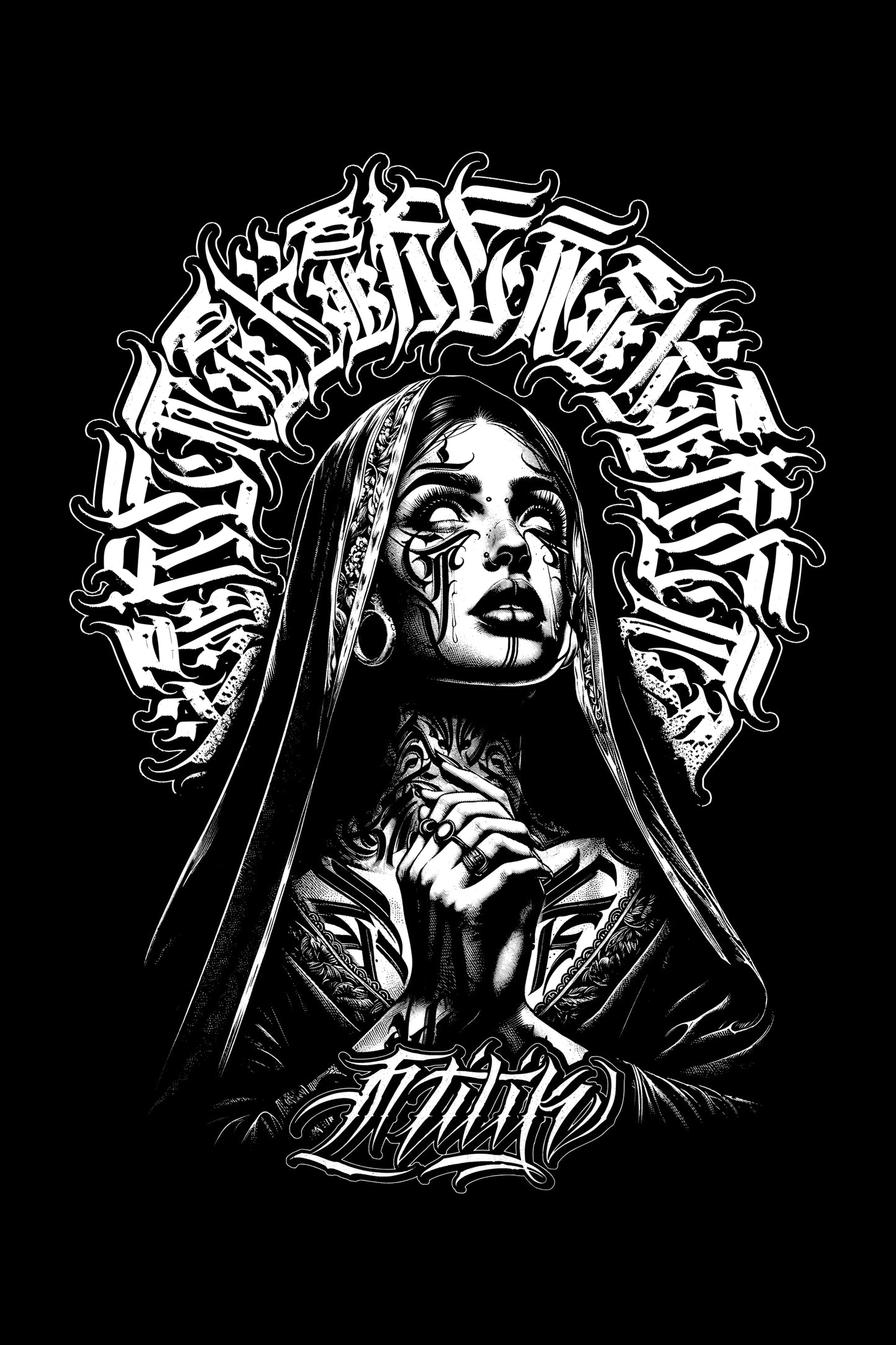 Pray for the Rave - Débardeur Black - Etilik Wear