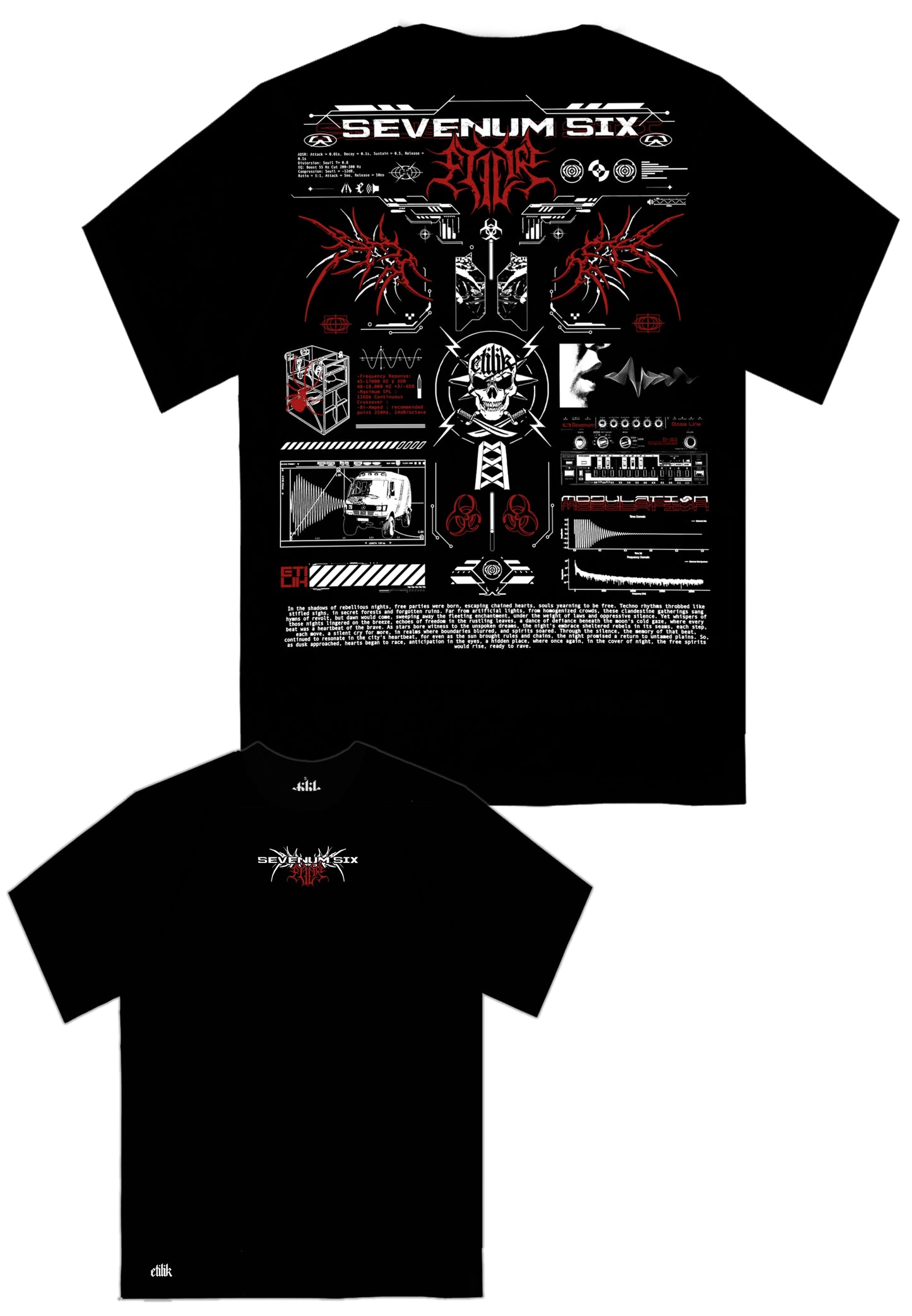 Sevenum Six x Etilik - T-shirt - Etilik Wear