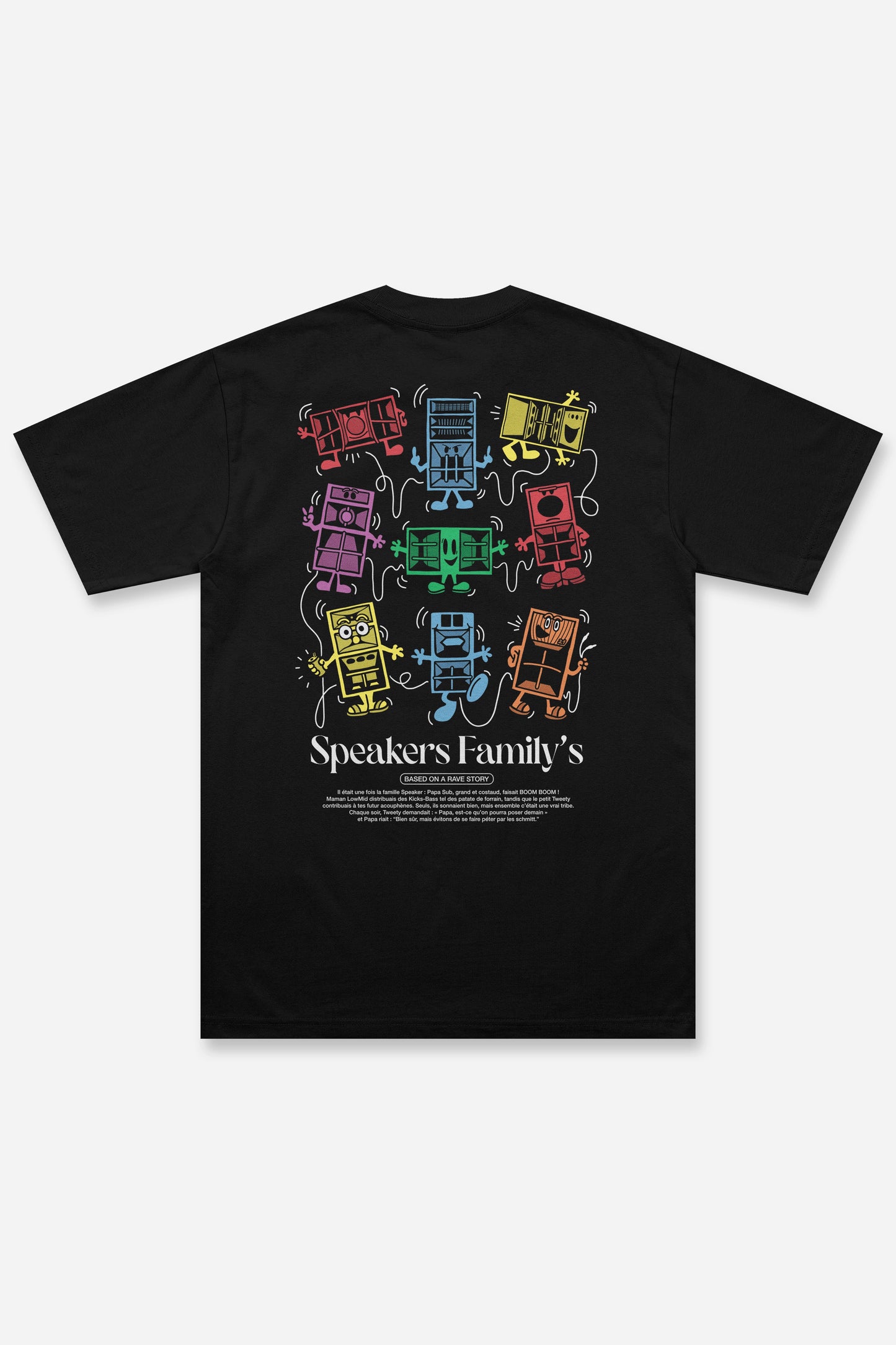 Speakers Family's - T-shirt - Etilik Wear