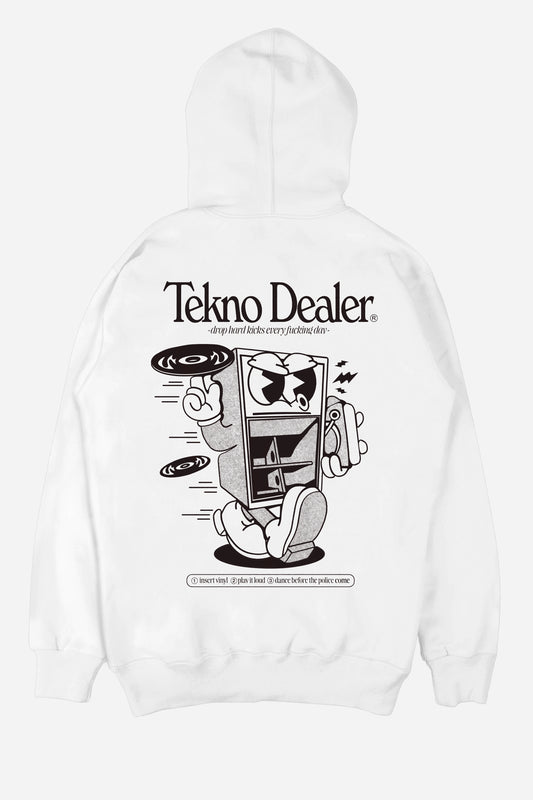 Tekno Dealer white - Hoodie