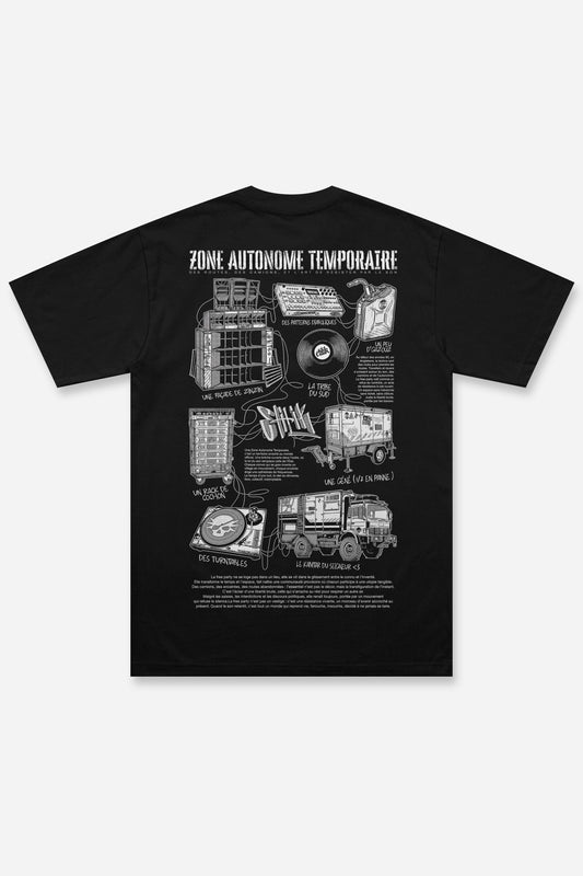 Zone Autonome Temporaire - T-shirt - Etilik Wear