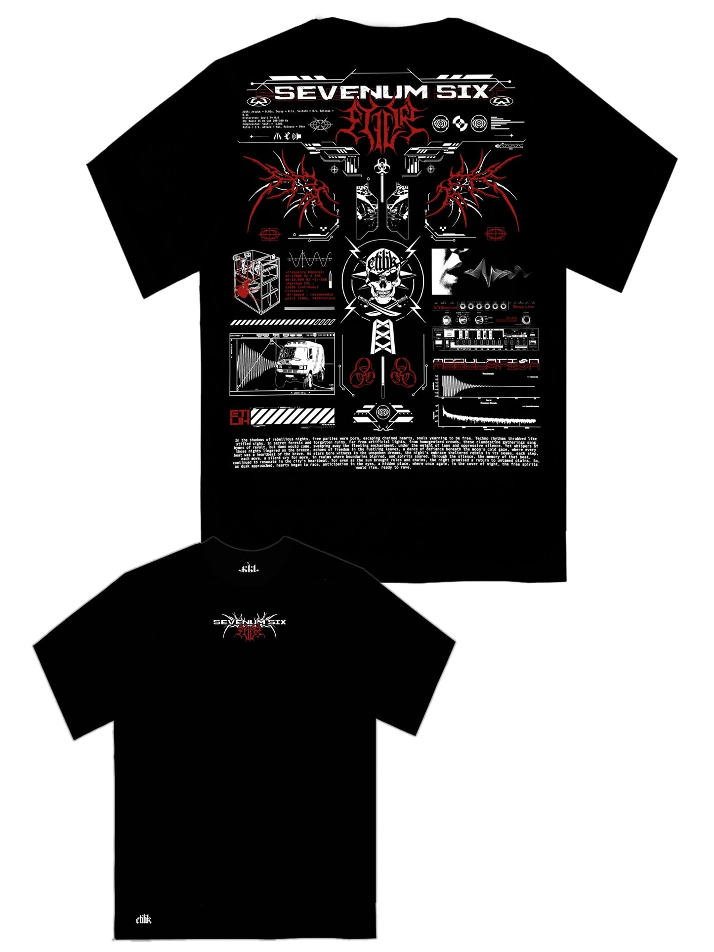 Sevenum Six x Etilik - T-shirt