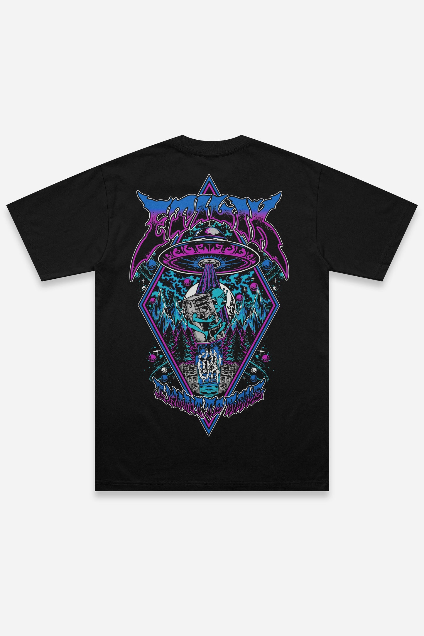I want to Rave - T-shirt - Etilik Wear