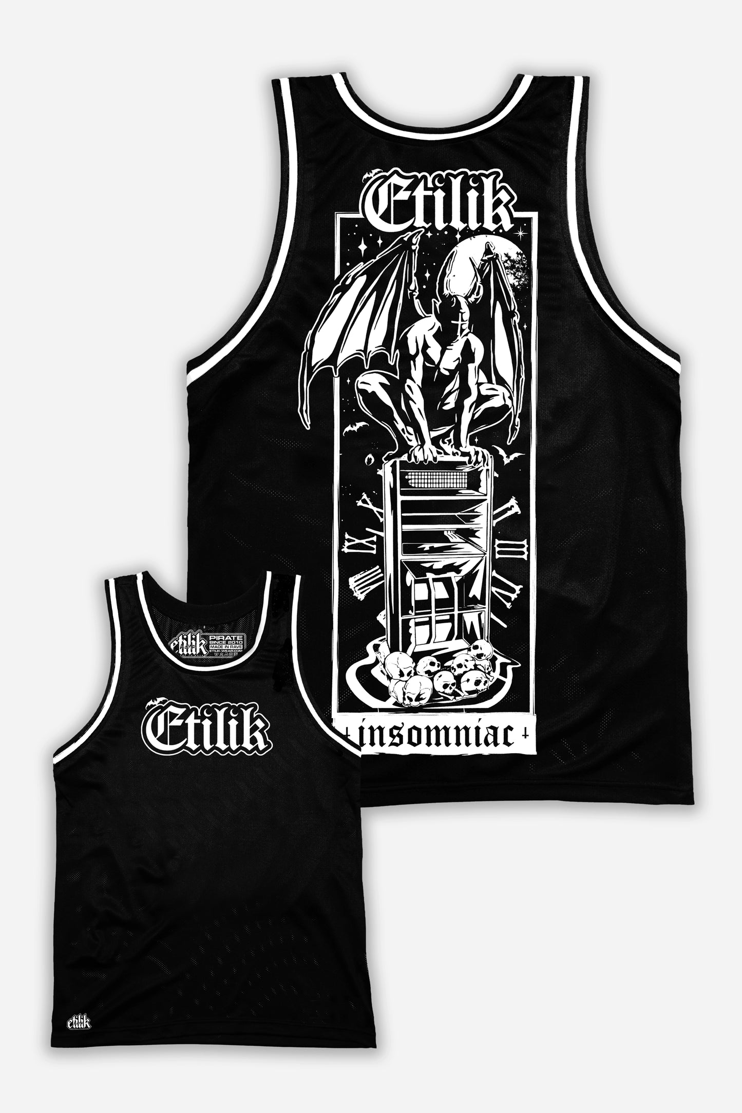 Insomniac - Débardeur Black - Etilik Wear