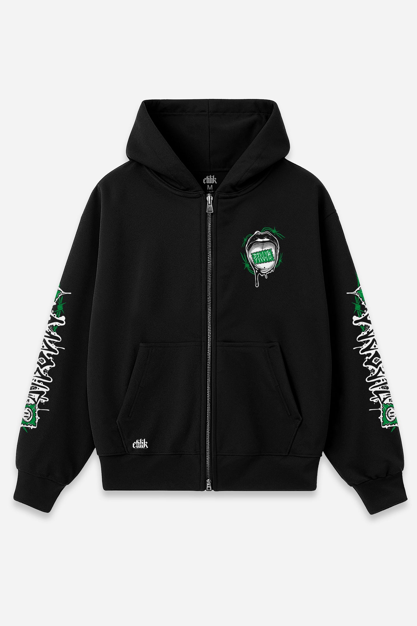 Green Lysergik - Hoodie - Etilik Wear