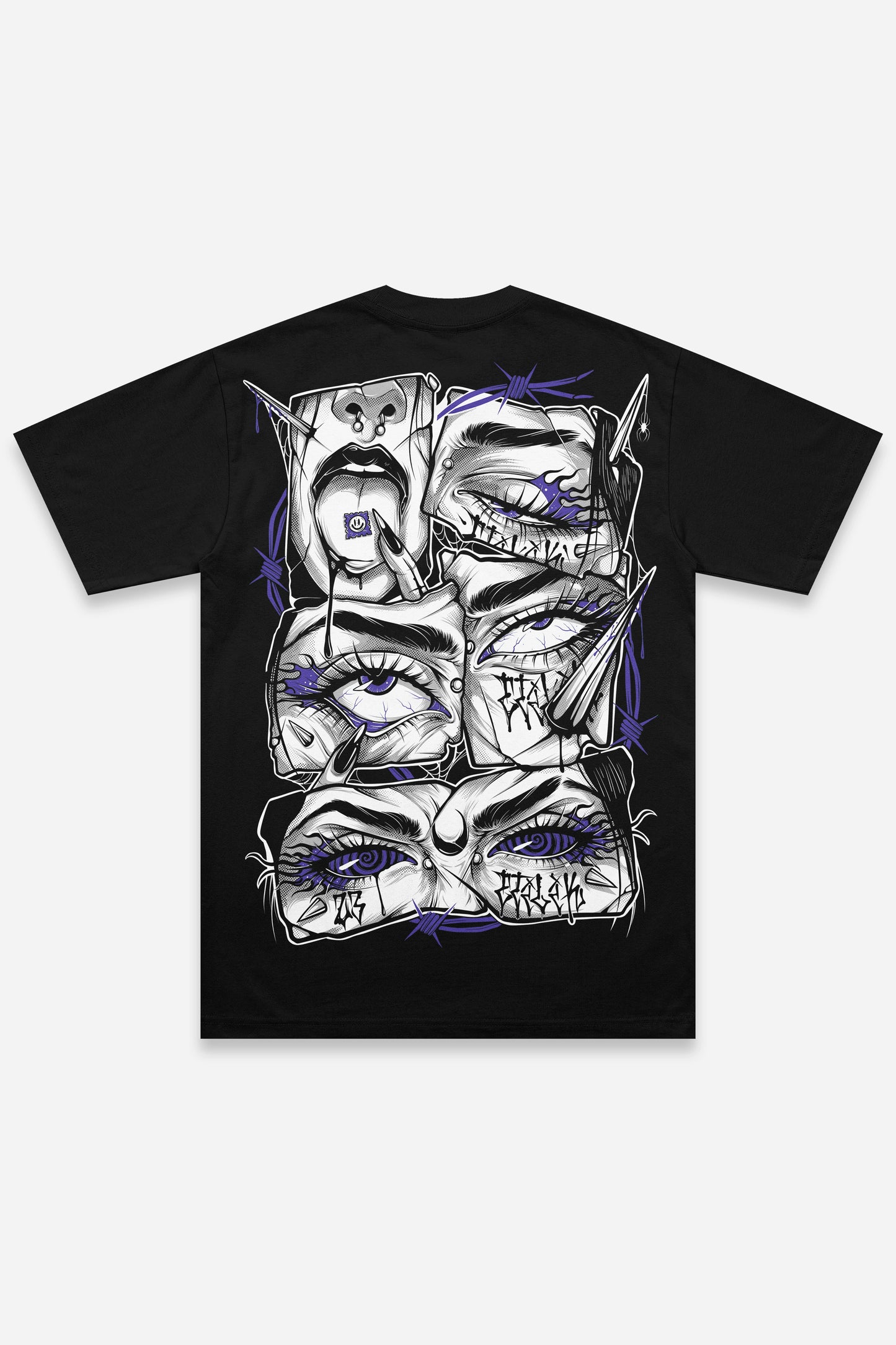 Purple Lysergik - T-shirt - Etilik Wear