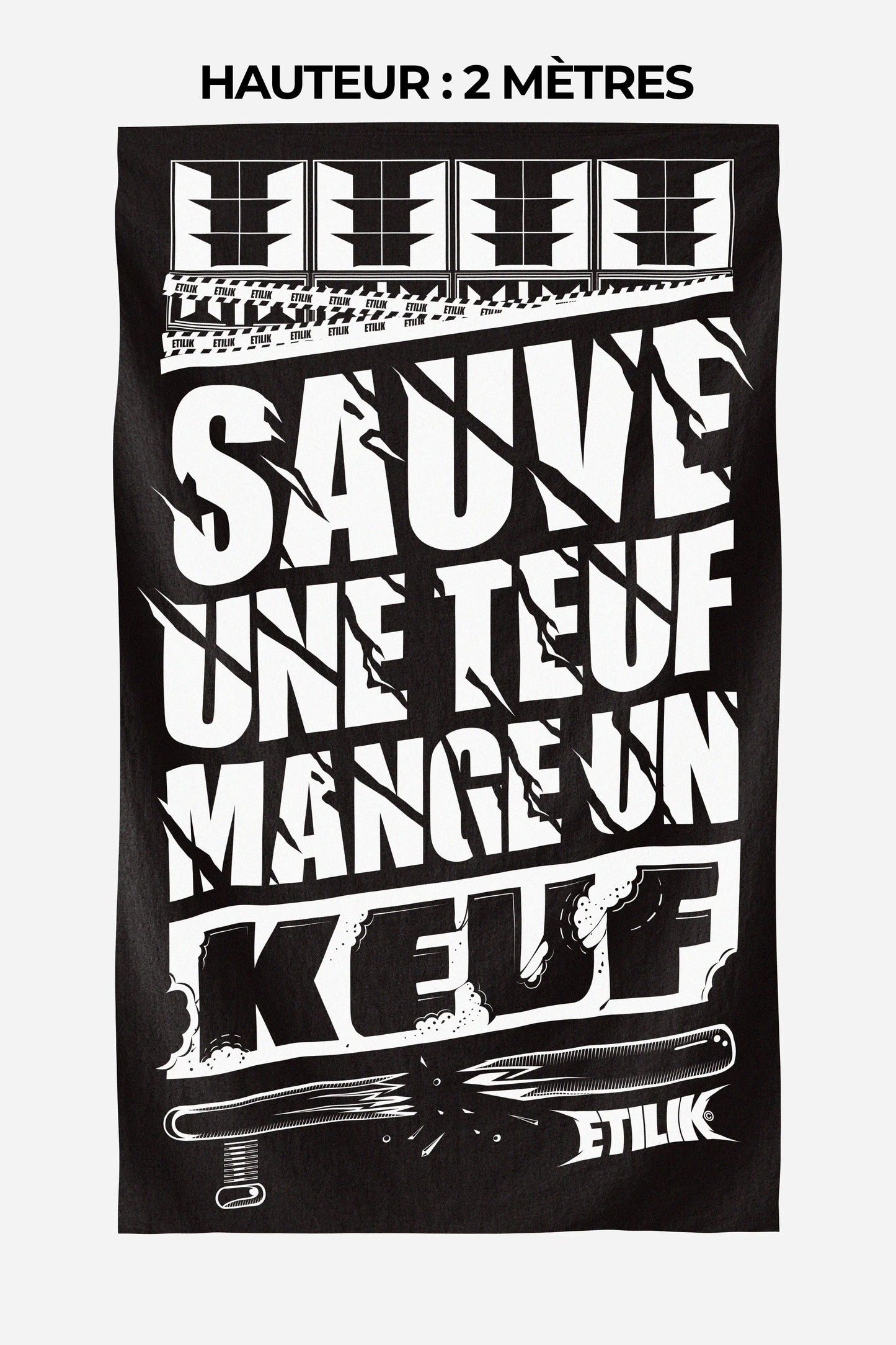 Mange un Keuf - Tenture