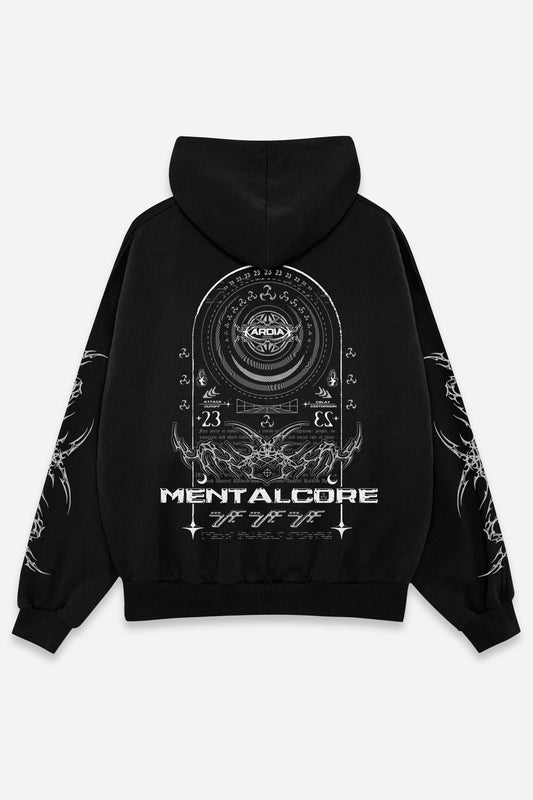 Mentalcore Grey Edition - Hoodie KDK - Etilik Wear