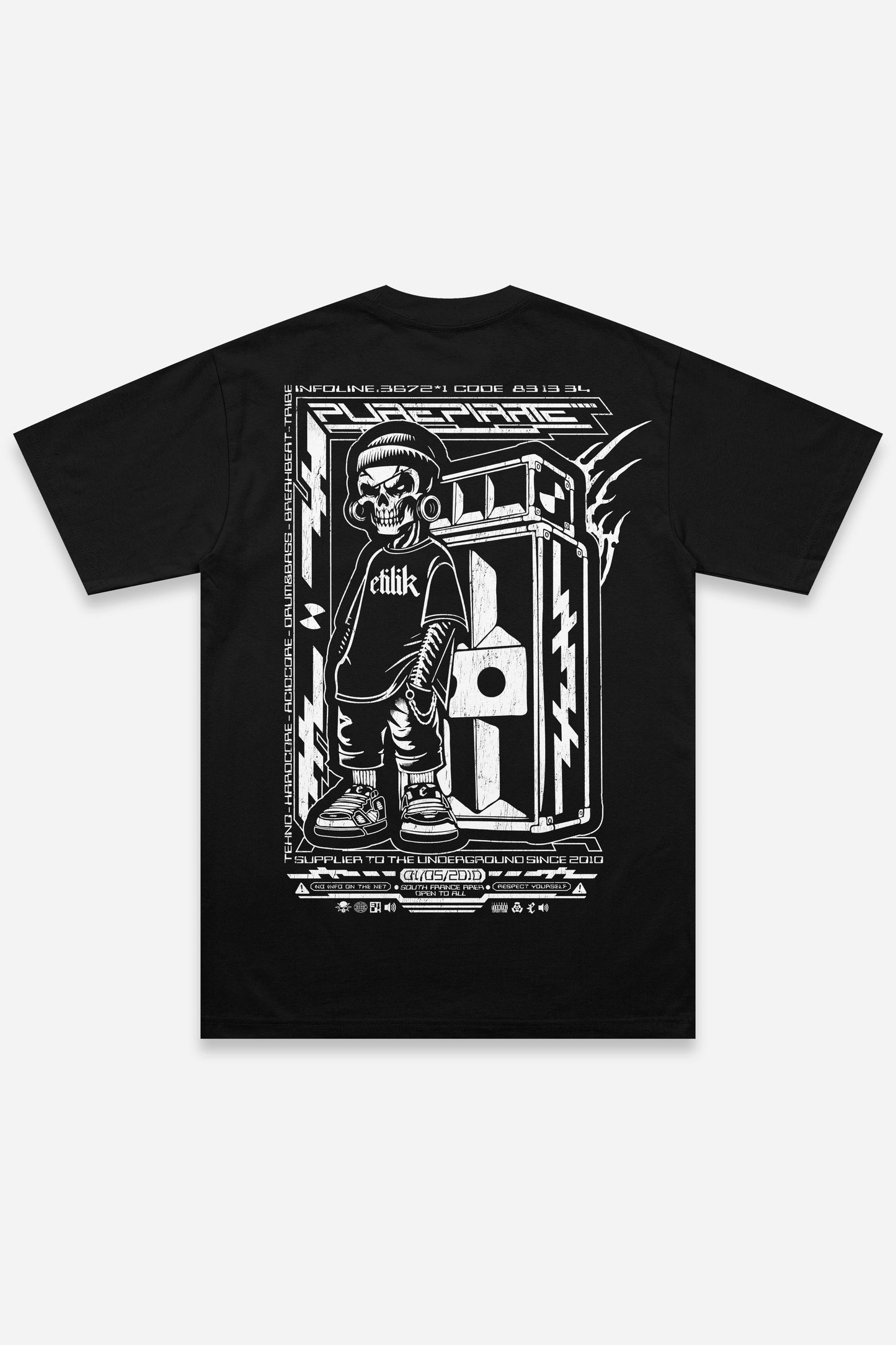 Pure Pirate - T-shirt - Etilik Wear