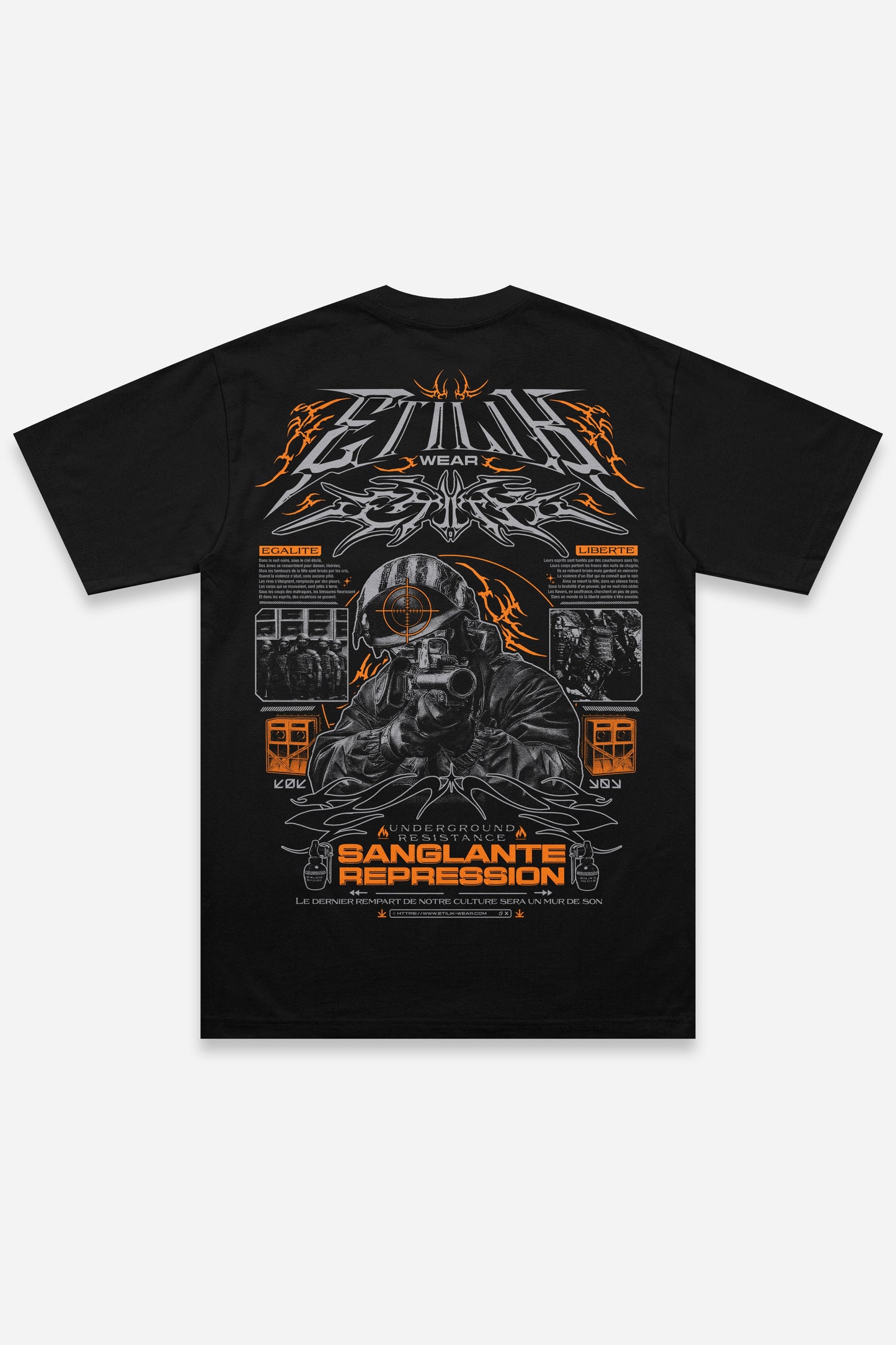 Sanglante Répression - T-shirt - Etilik Wear