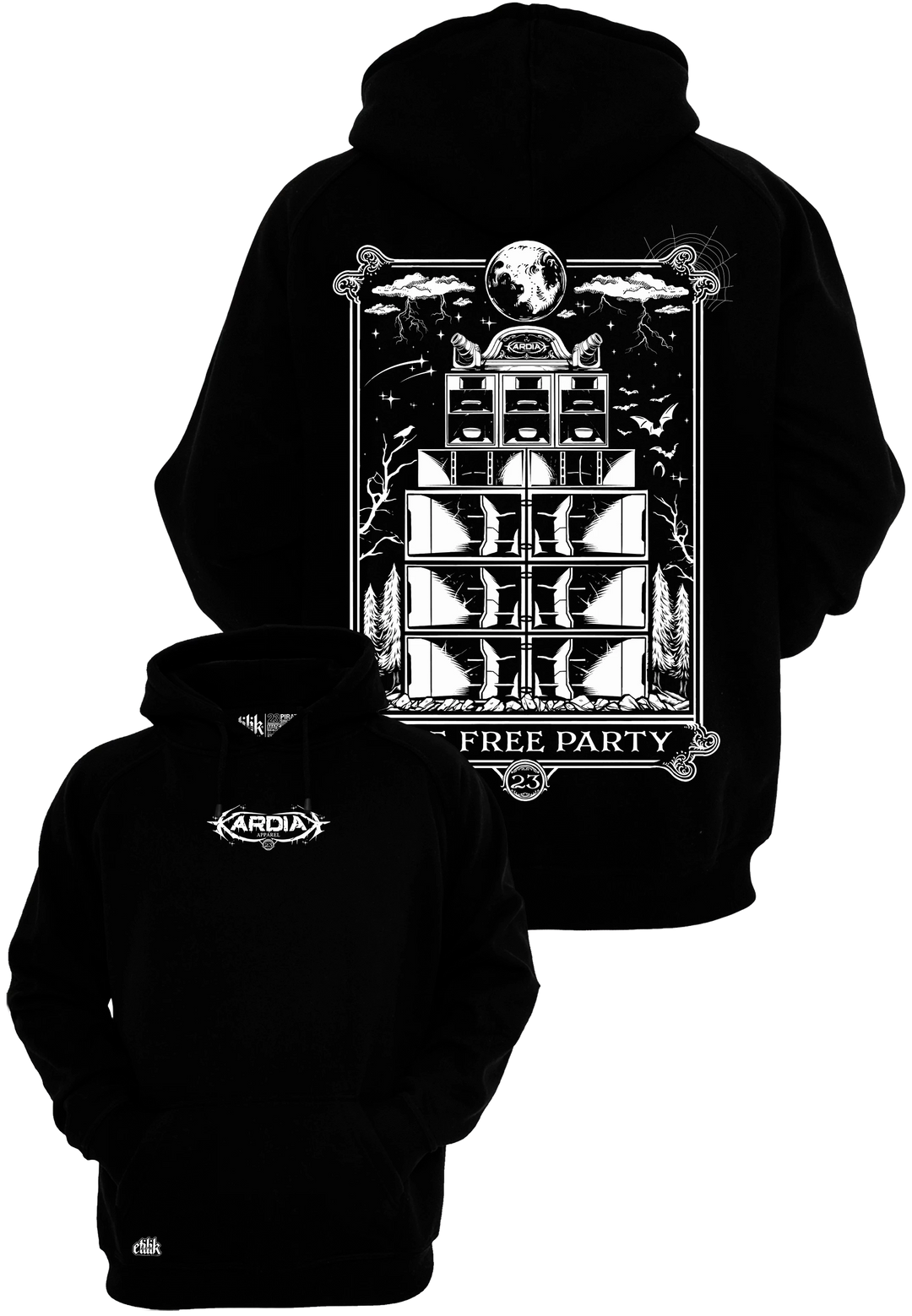 The Free Party - Hoodie KDK - Etilik Wear 