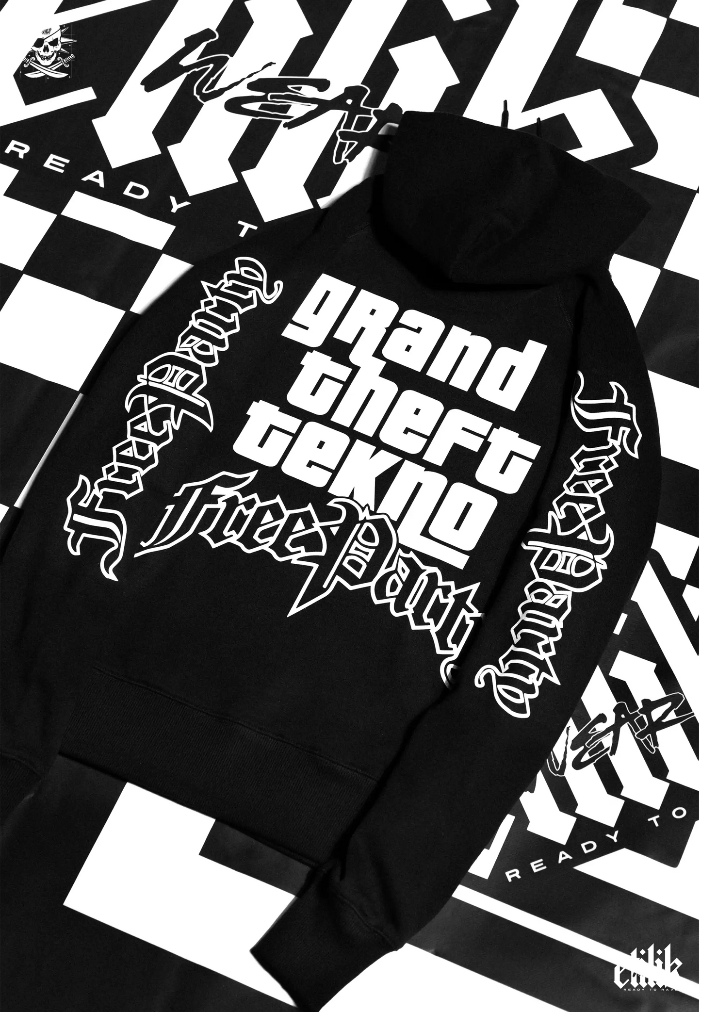 Grand Theft Tekno - Hoodie - Etilik Wear