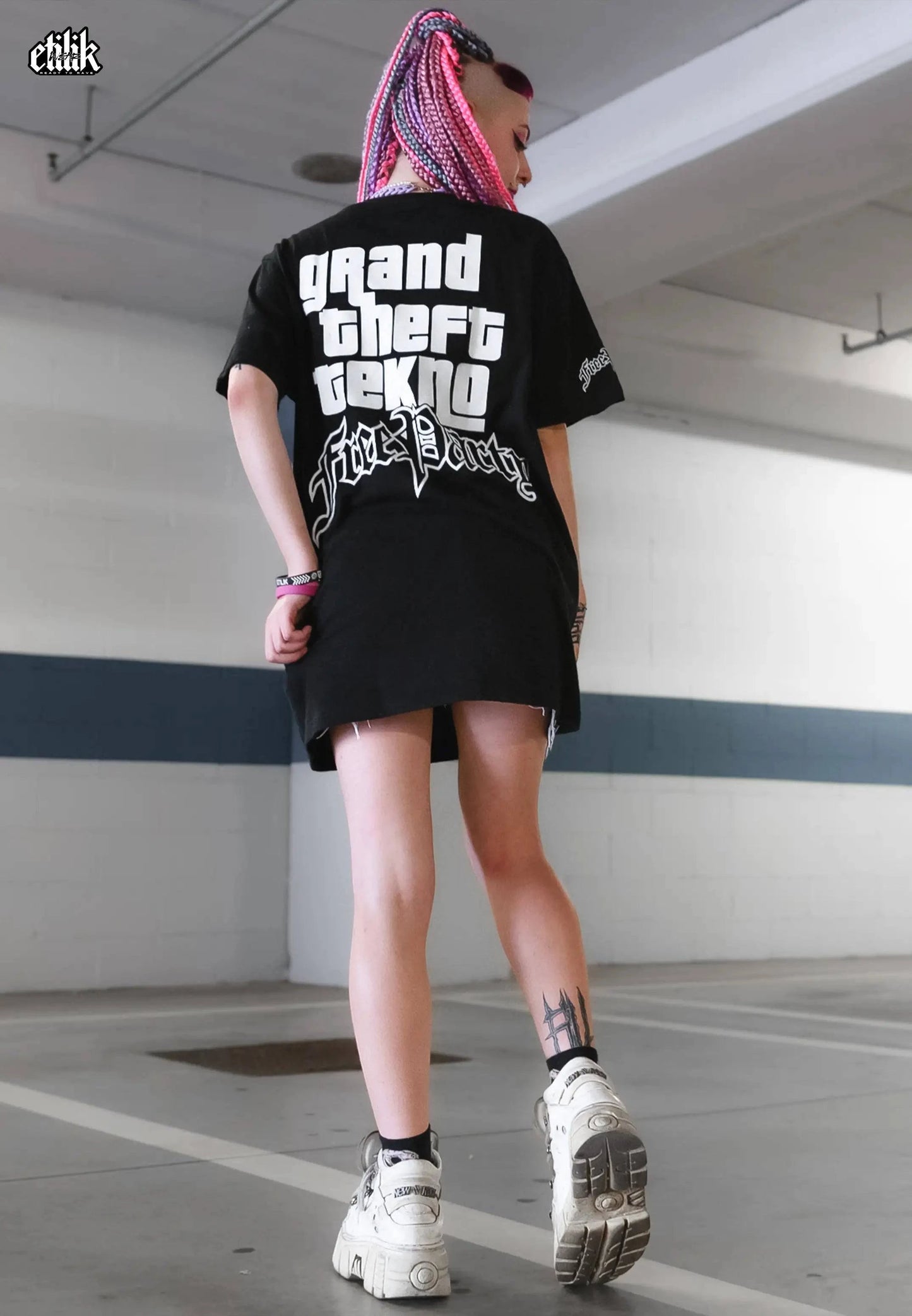Grand Theft Tekno - T-shirt - Etilik Wear