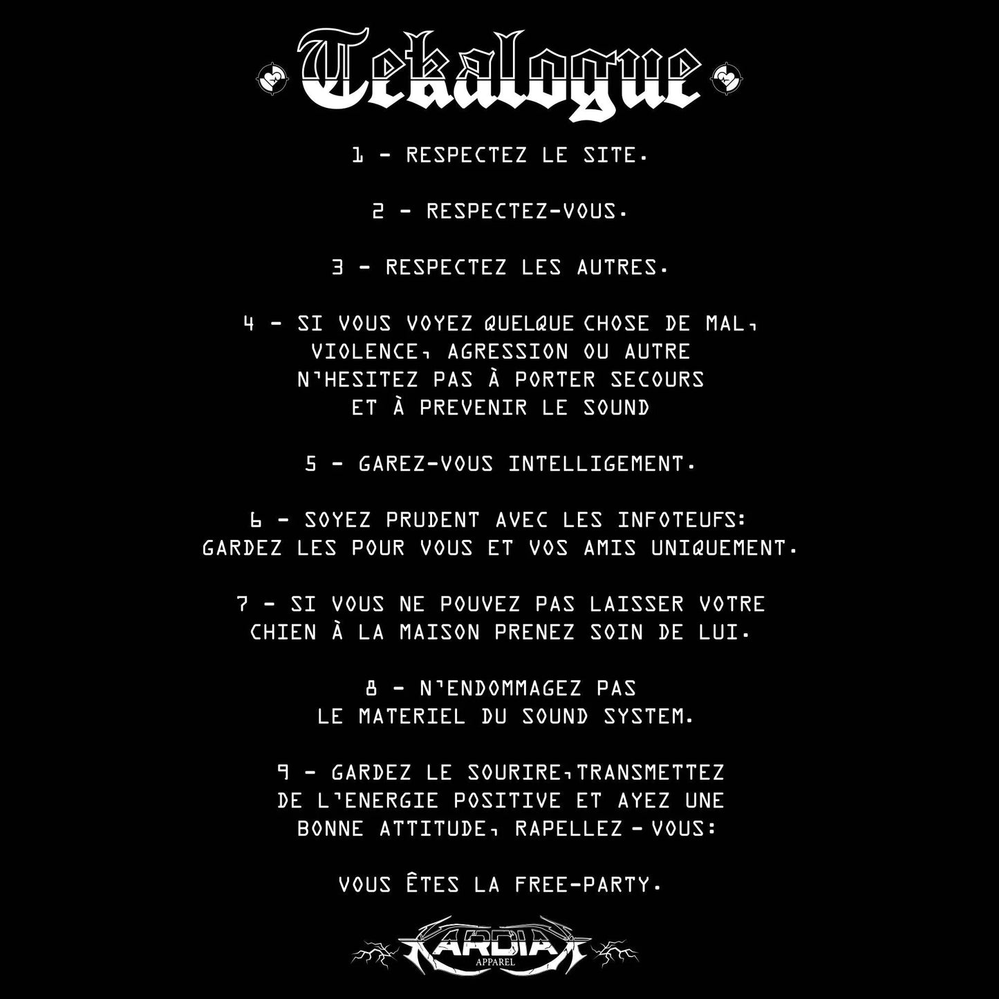 Tekalogue - T-shirt KDK - Etilik Wear