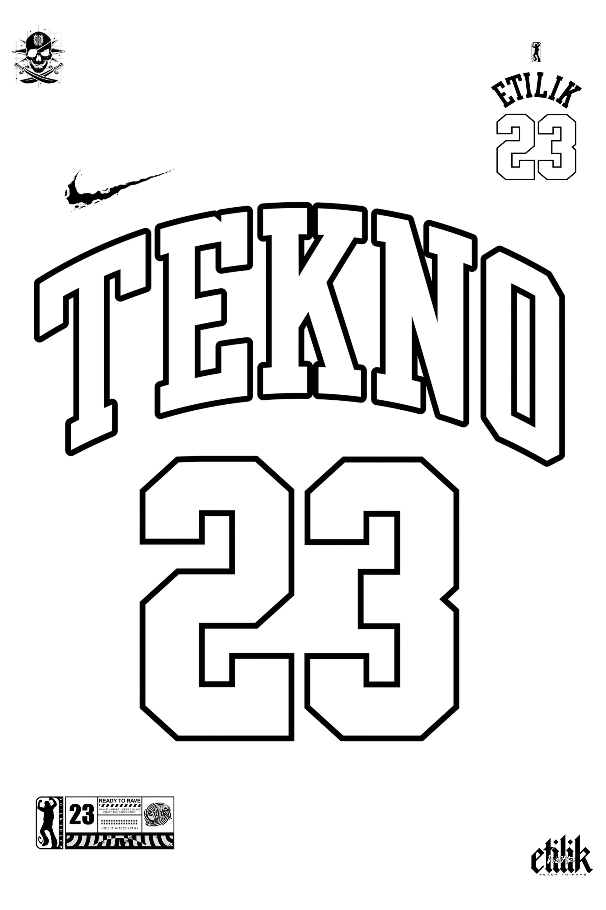 23 Tekno Deb - Débardeur White