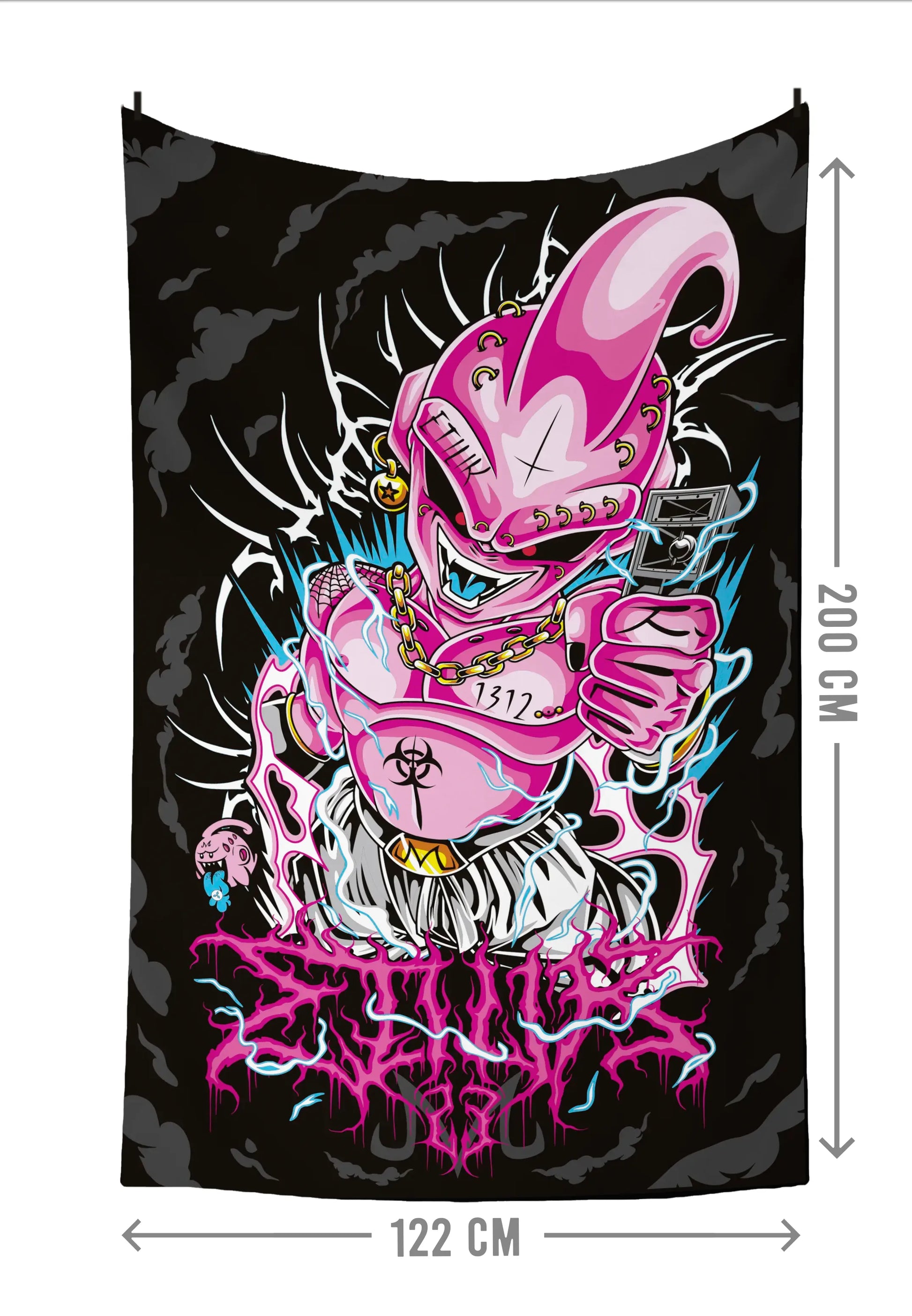 Majin Buu Bass - Tenture - Etilik Wear 