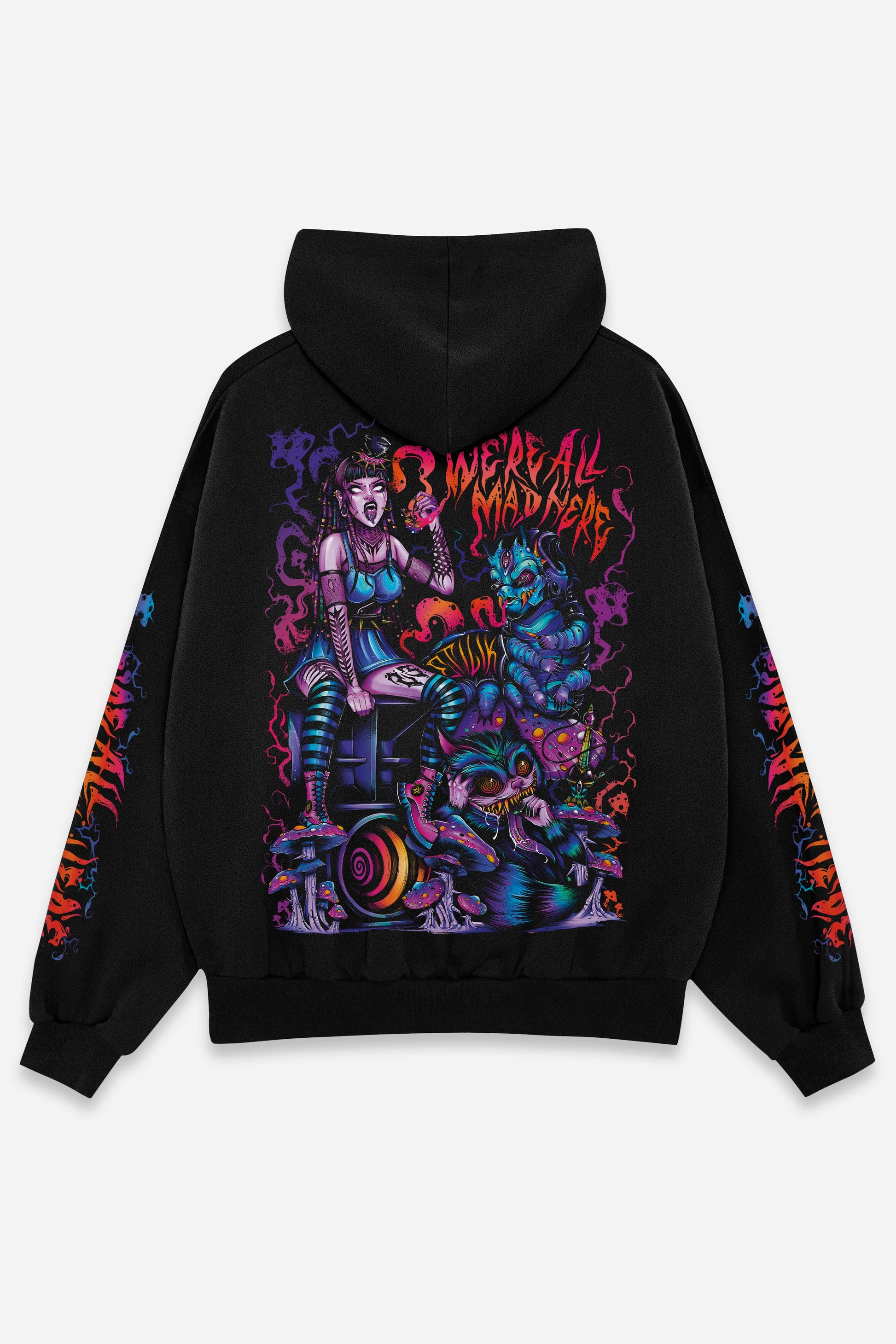 We're all mad Hoodie – Etilik Wear - Main Image