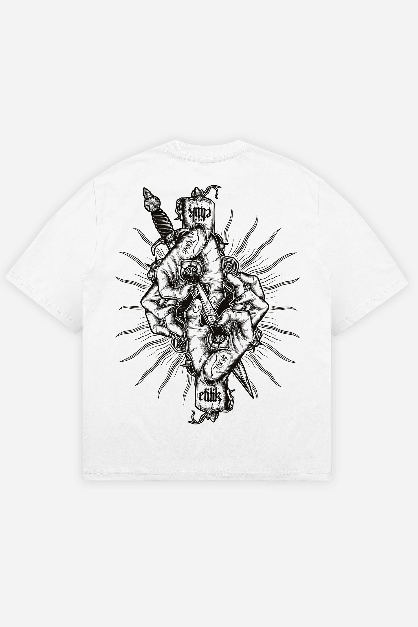 Blind $uffering blanc