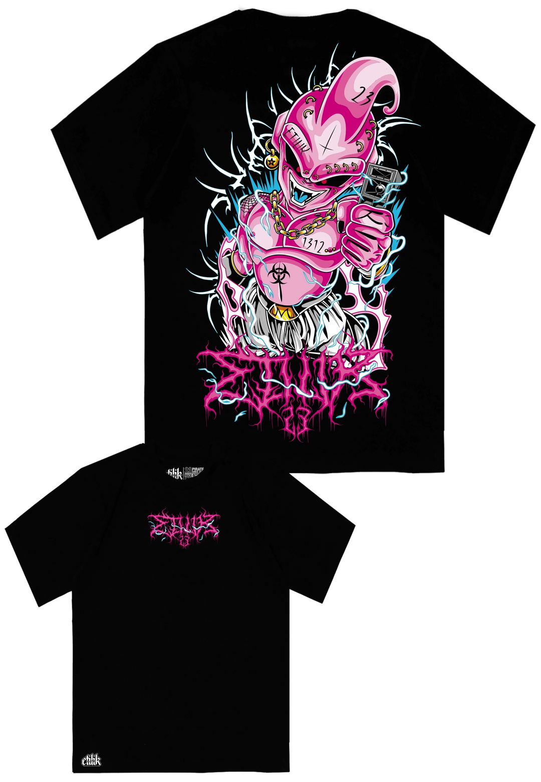 Majin Buu Bass - T-shirt - Etilik Wear 