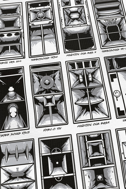 Choose Your Weapon blanc, zoom sur l'impression du visuel, Etilik Wear