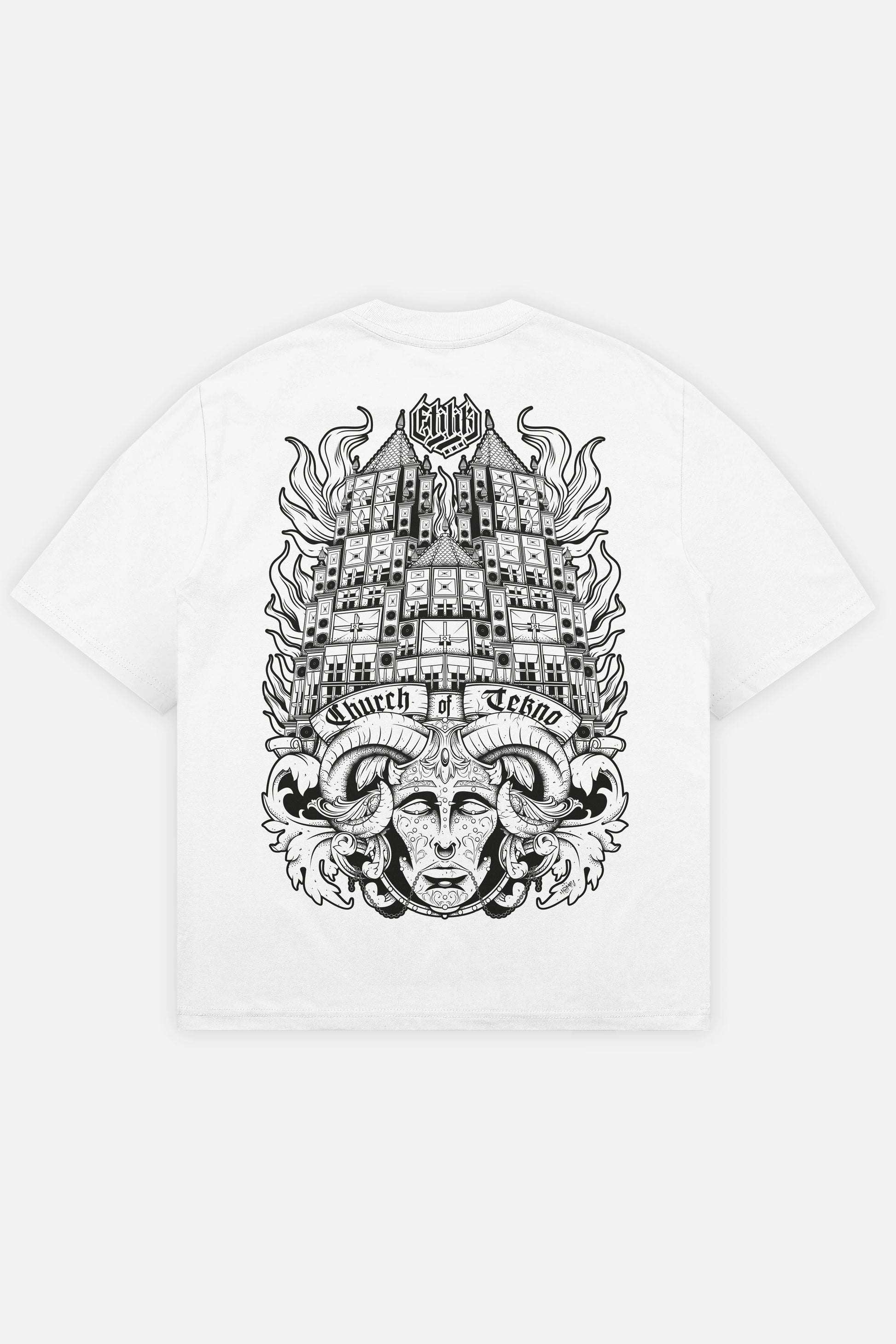 Church Of Tekno blanc