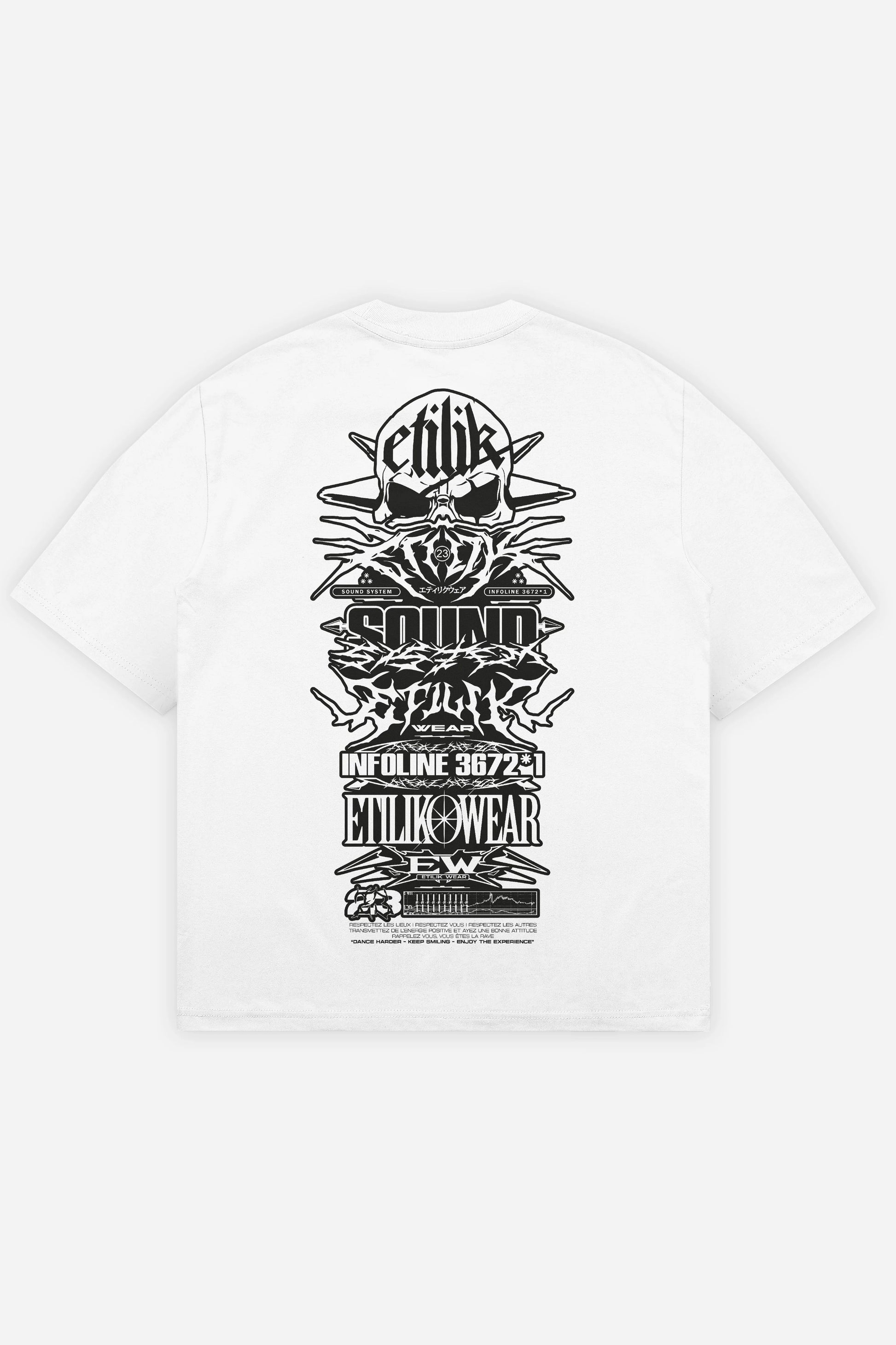 Etilik Crew 2026 blanc oversize