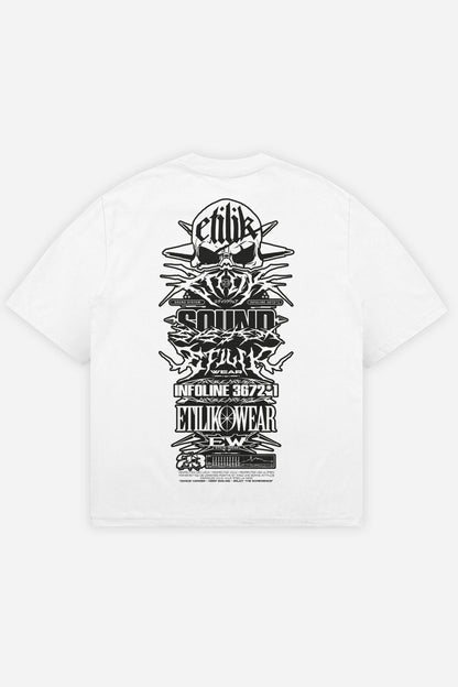 Etilik Crew 2026 blanc oversize