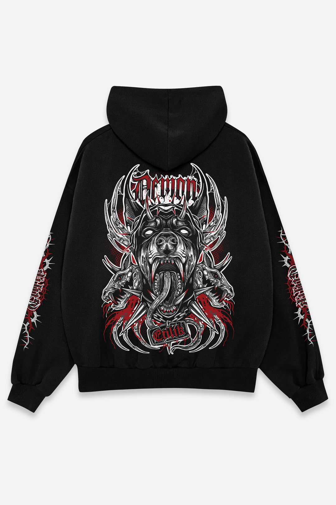 Demon - Hoodie - Etilik Wear 