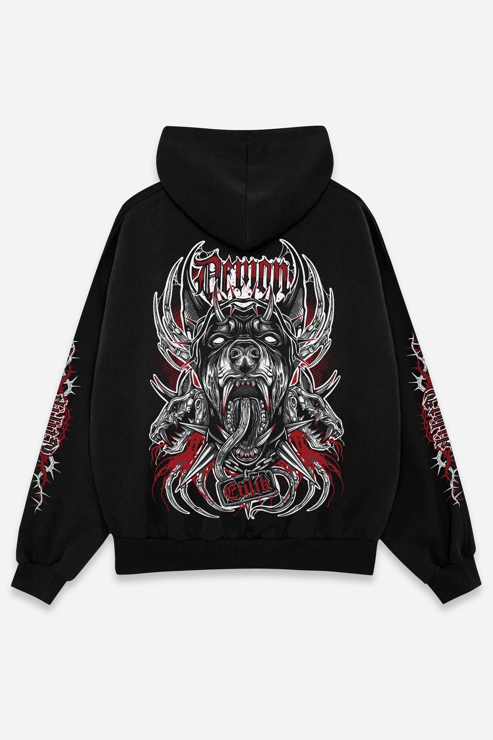 Demon - Hoodie - Etilik Wear 