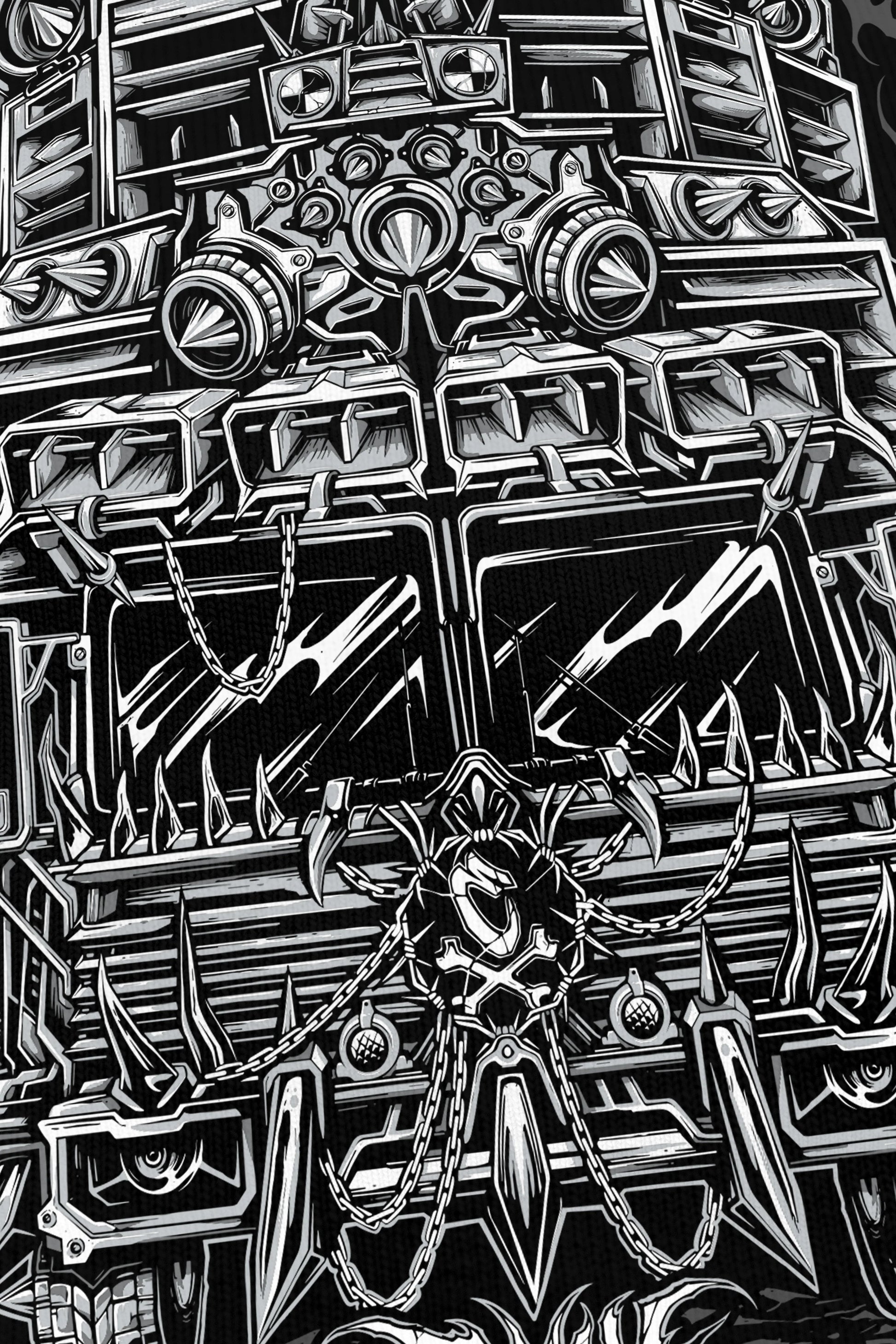Fury noir, zoom sur l'impression du visuel, Etilik Wear