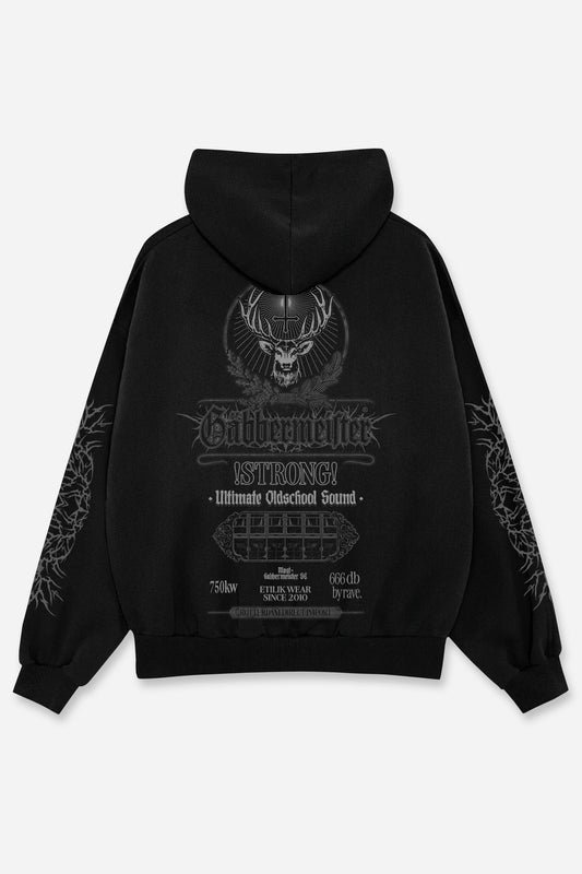 Gabbermeister Grey - Hoodie - Etilik Wear 