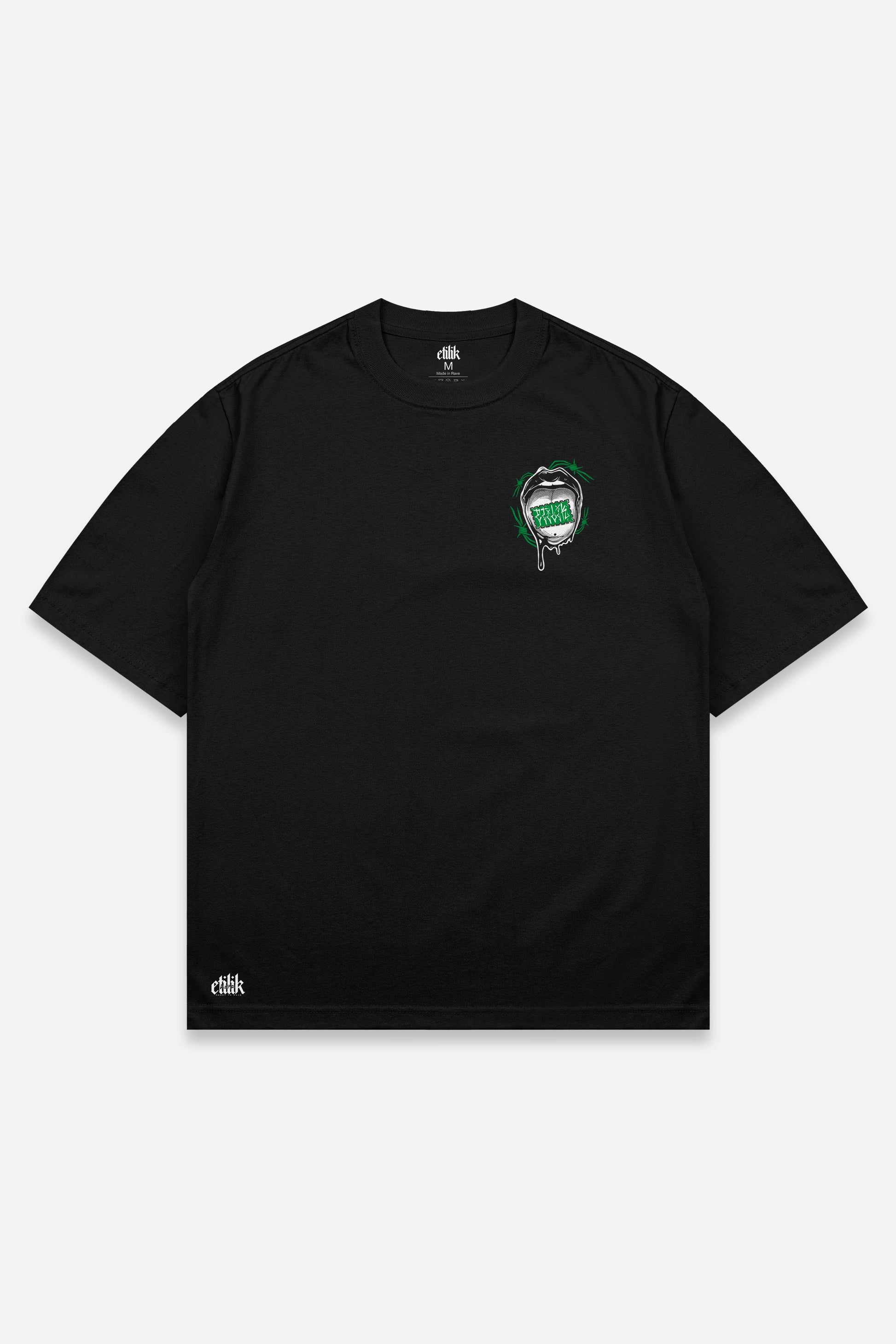 Lysergik Green Oversize face