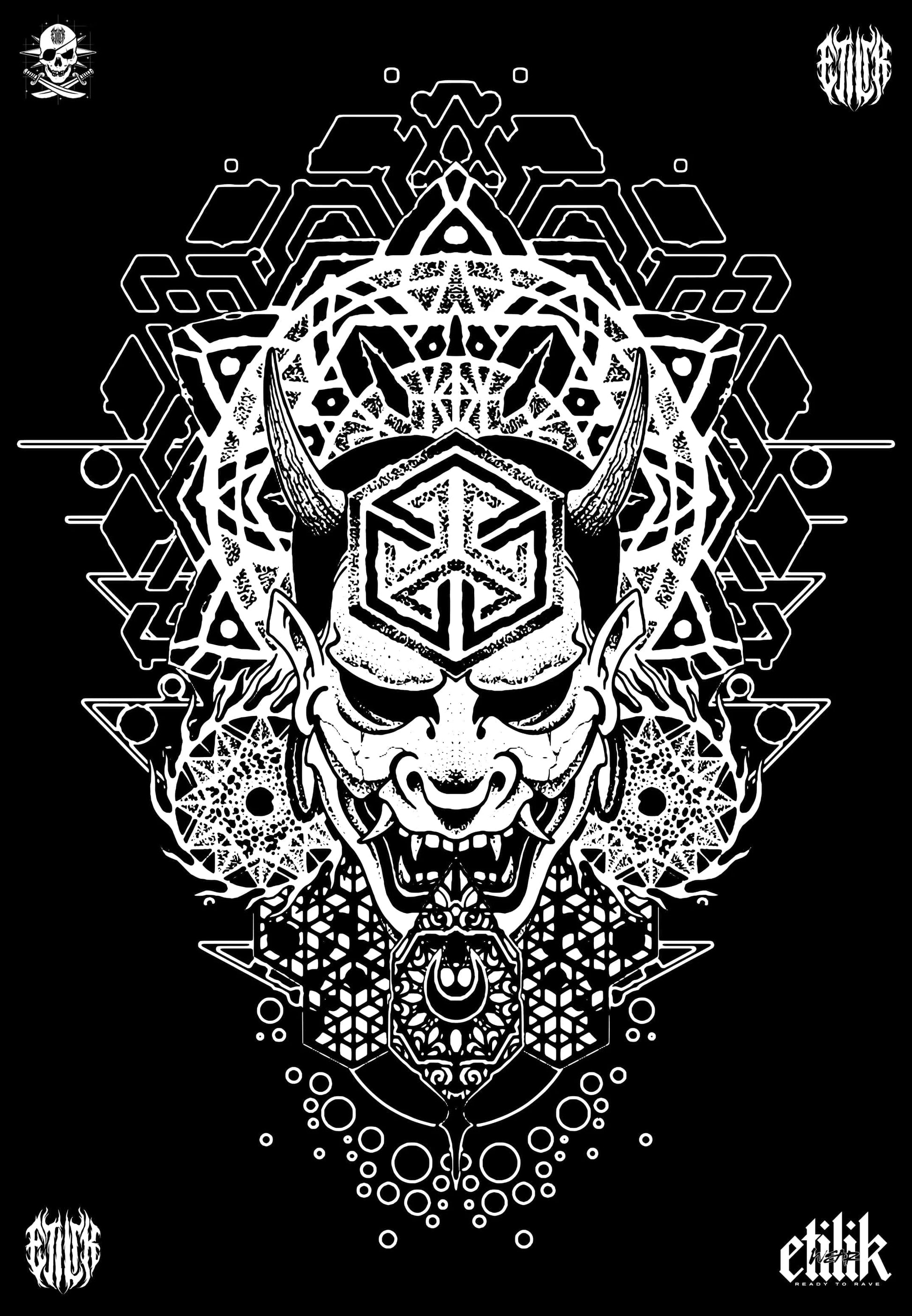 Hannyacore - Débardeur Black - Etilik Wear 