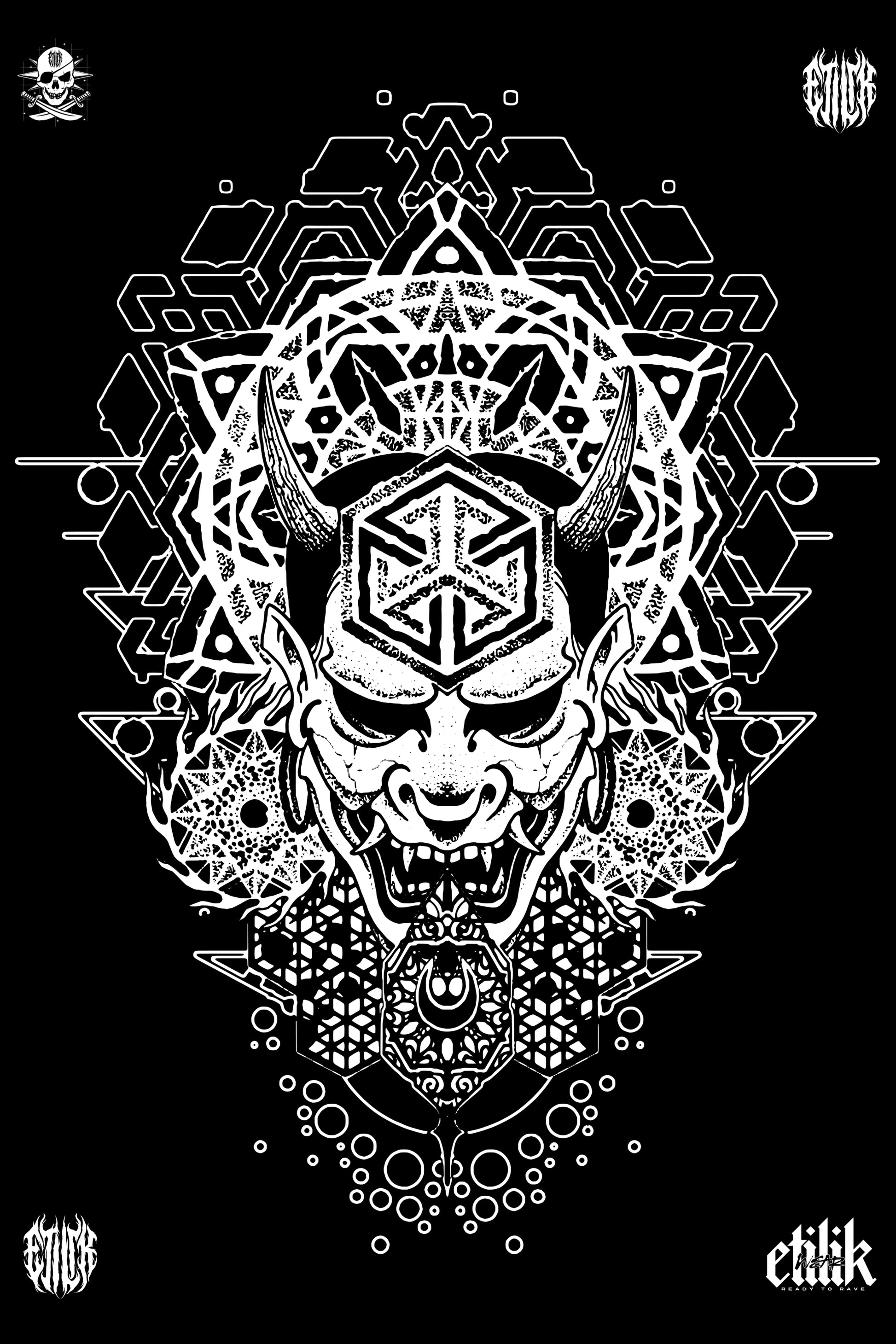 Hannyacore - Débardeur Black