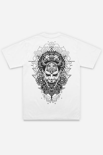 Hannyacore t-shirt blanc dos