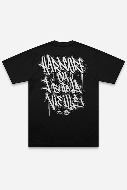 Hardcore ou j'bute la vieille - T-shirt - Etilik Wear 