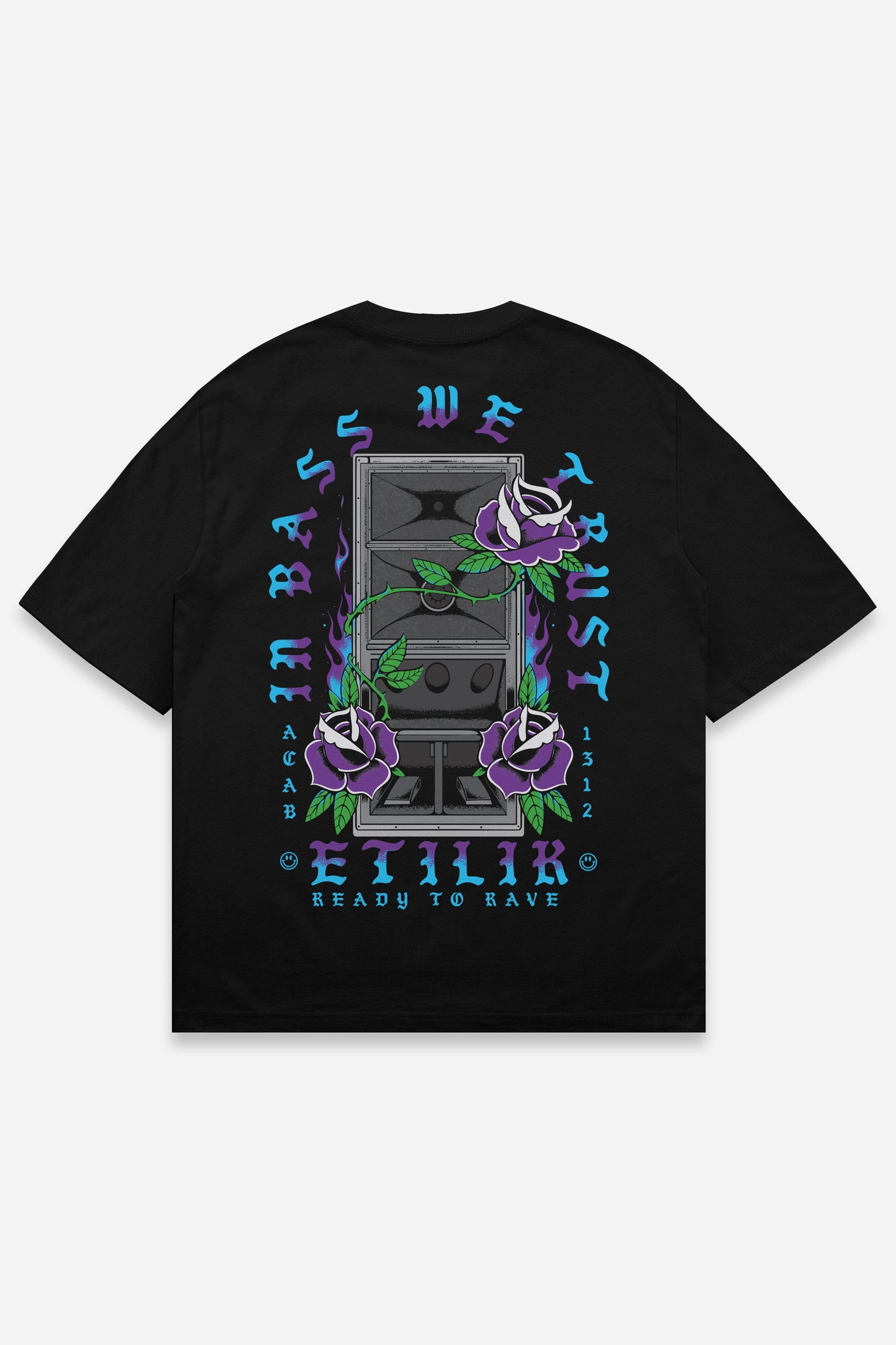 In Bass we Trust - T-shirt - Etilik Wear 