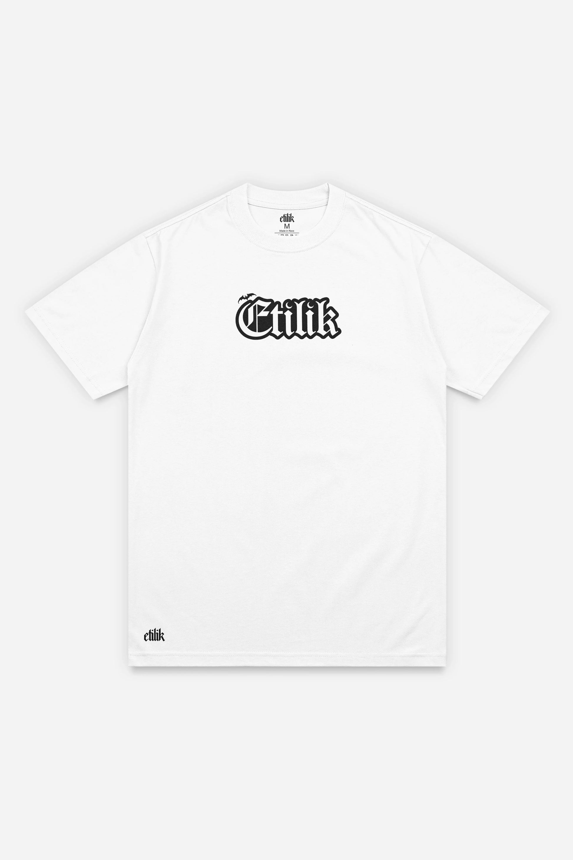 Insomniac t-shirt blanc face