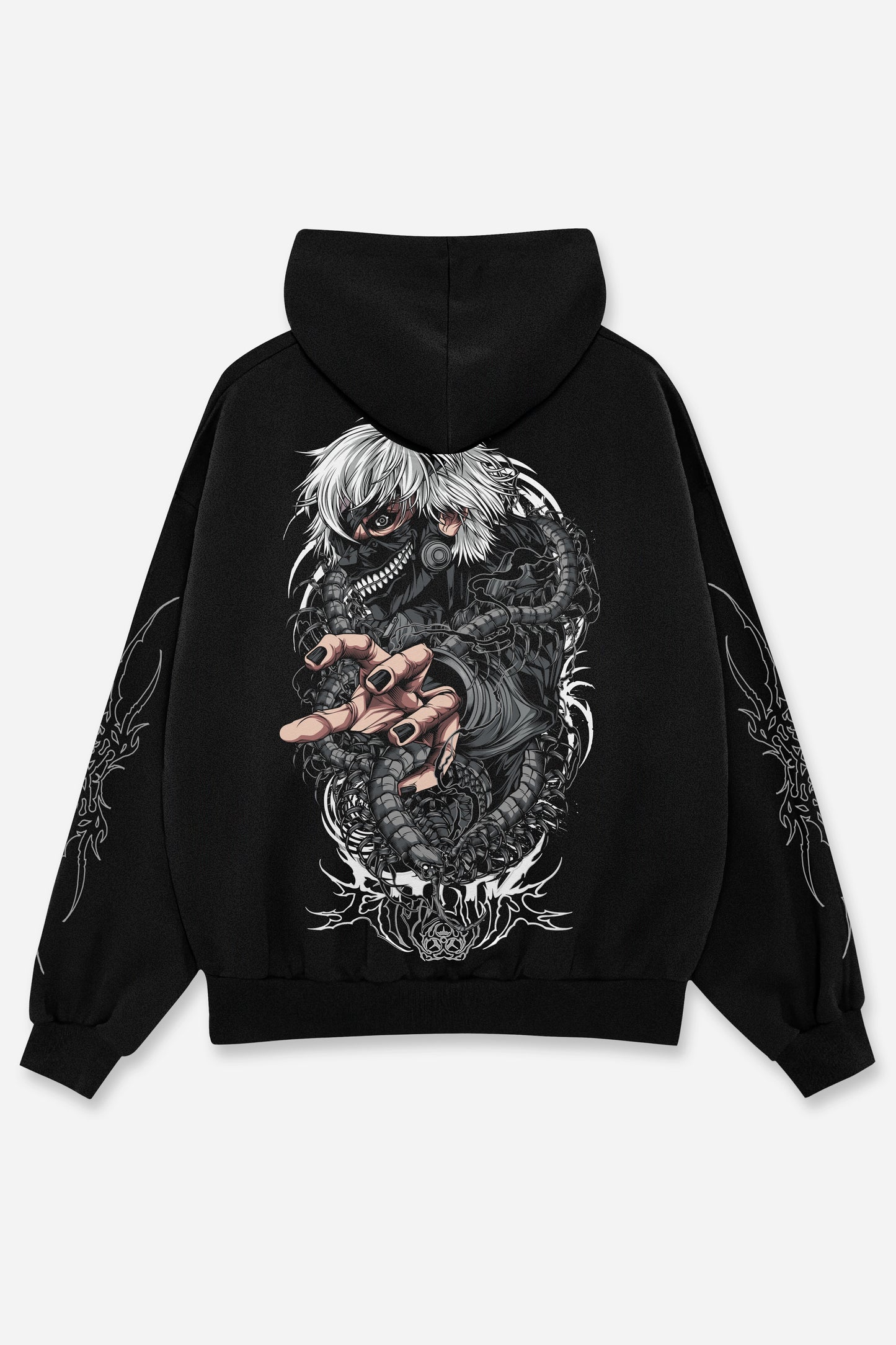Kaneki Grey - Hoodie - Etilik Wear 