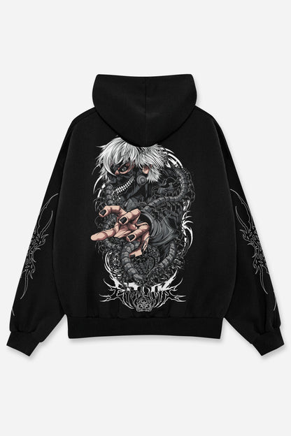 Kaneki Grey - Hoodie - Etilik Wear 