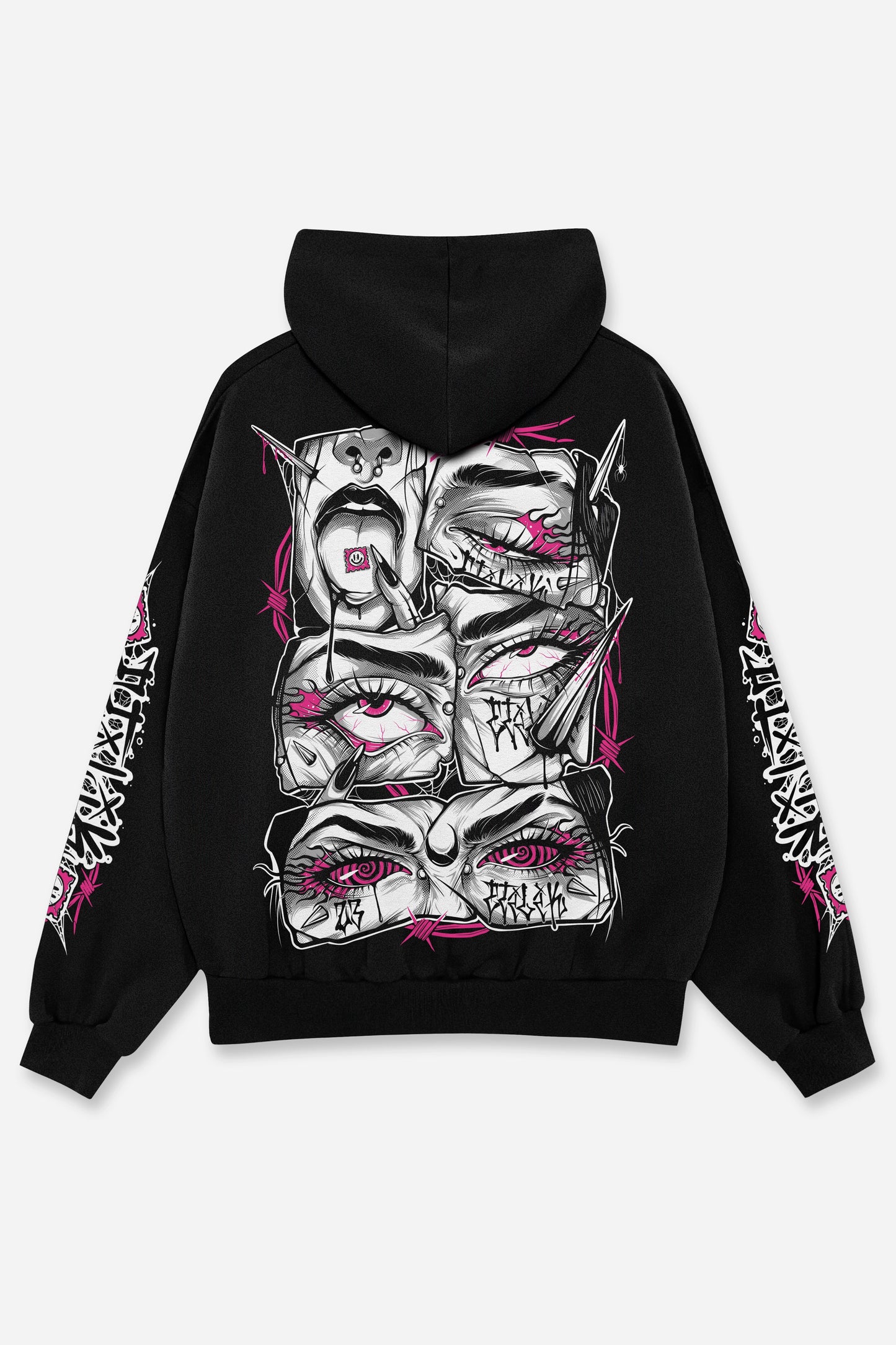 Pink Lysergik - Hoodie - Etilik Wear 