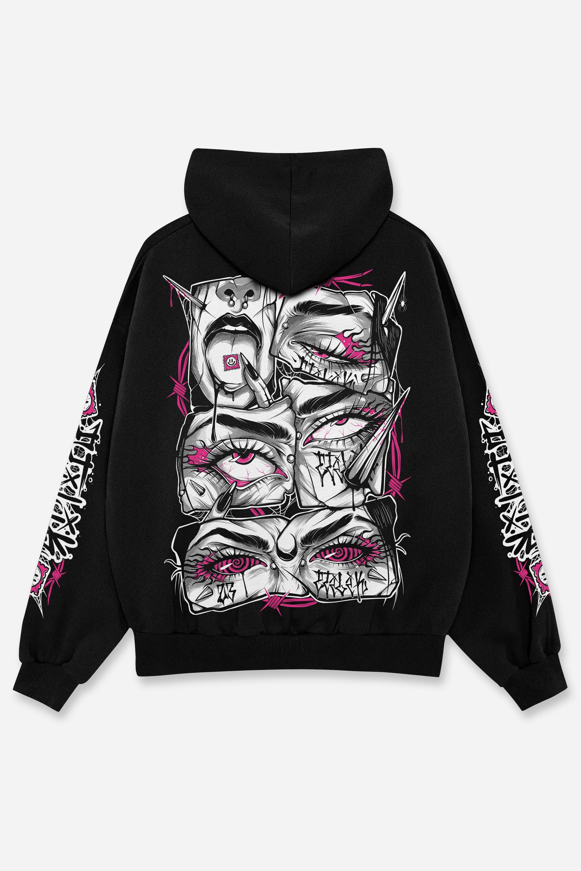 Pink Lysergik - Hoodie - Etilik Wear 