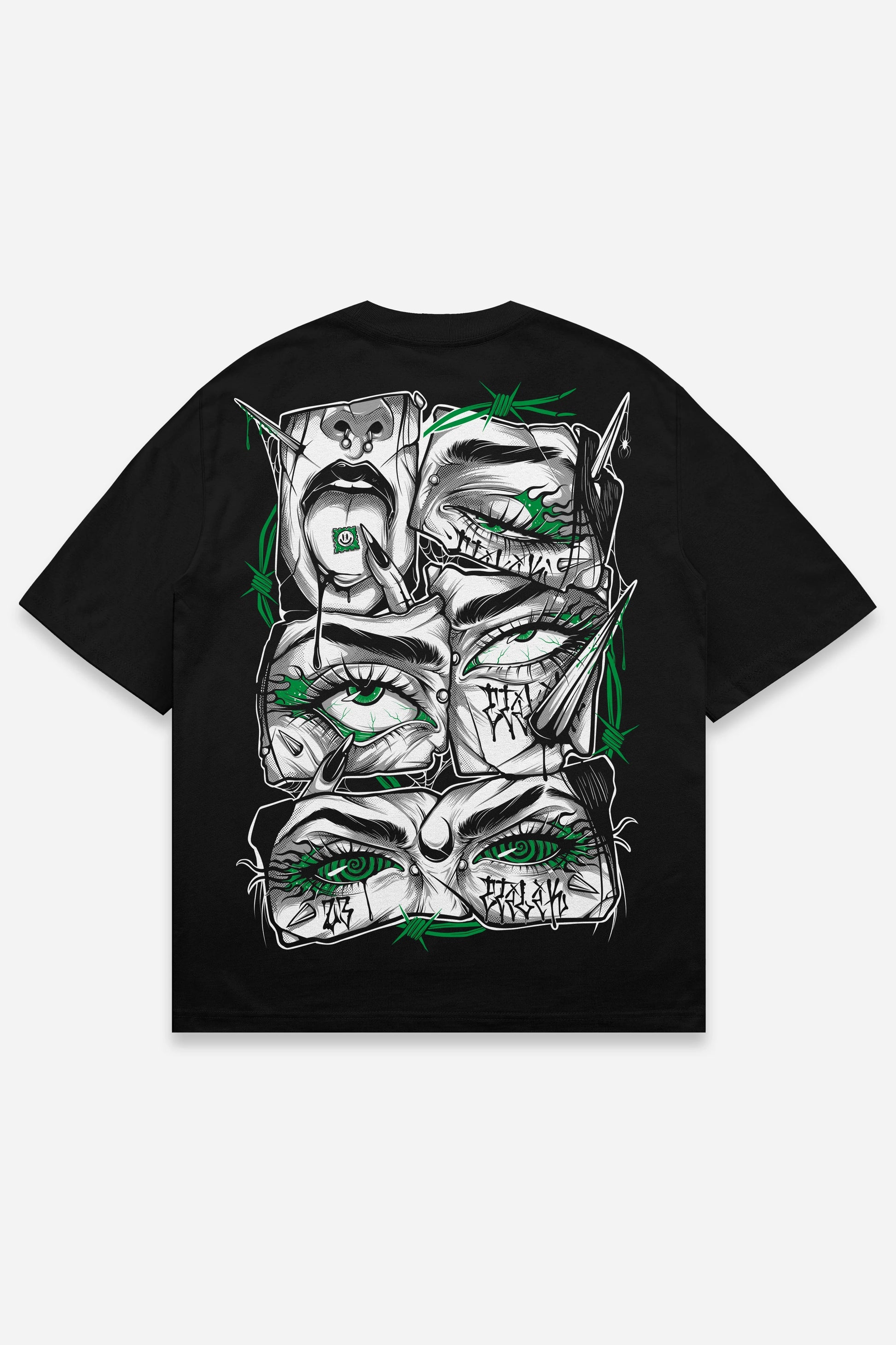 Lysergik Green Oversize dos