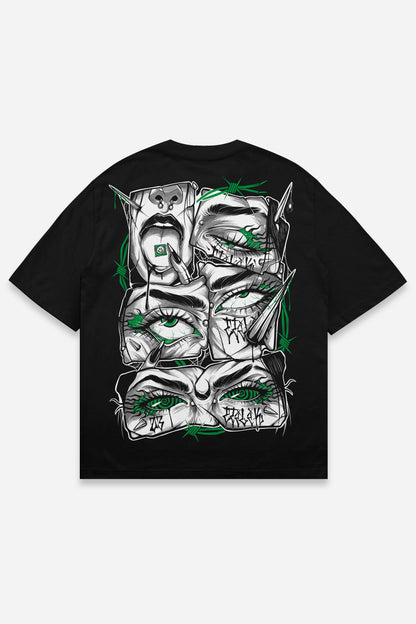 Lysergik Green Oversize dos